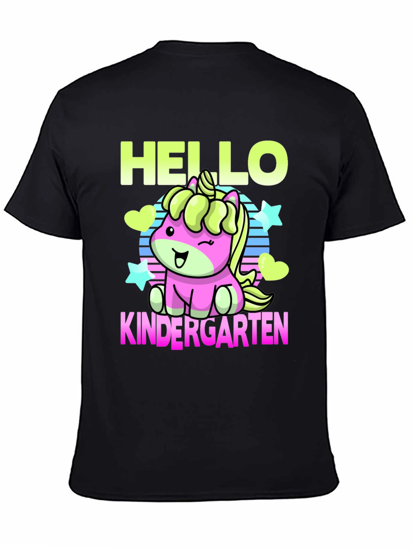 Hello Kindergarten Unicorn T-Shirt