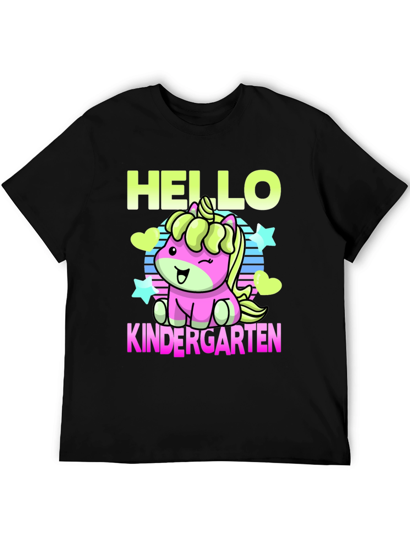 Hello Kindergarten Unicorn T-Shirt