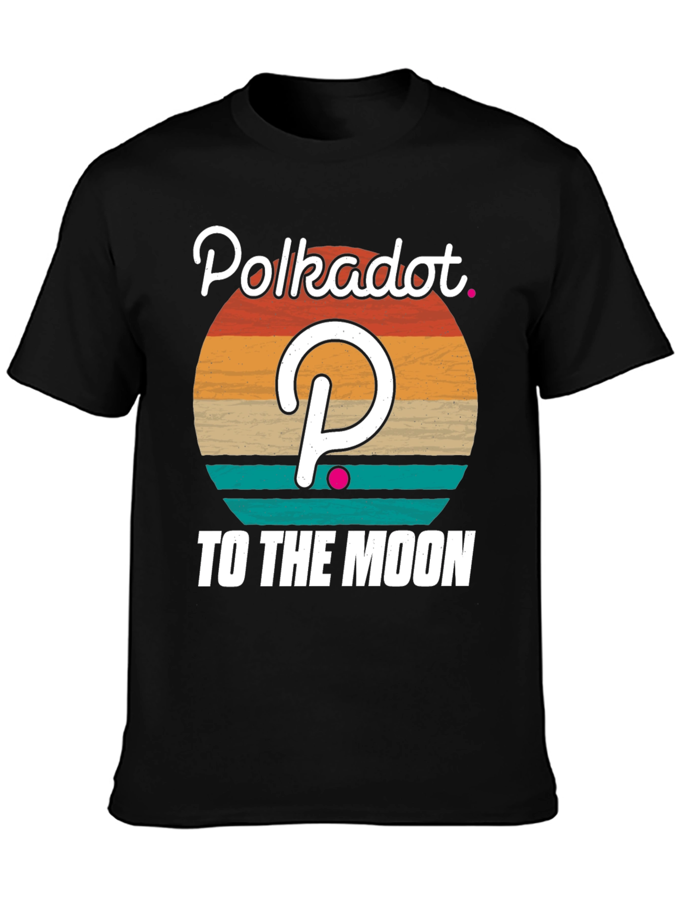 Polkadot Crypto Graphic T-Shirt - To The Moon!