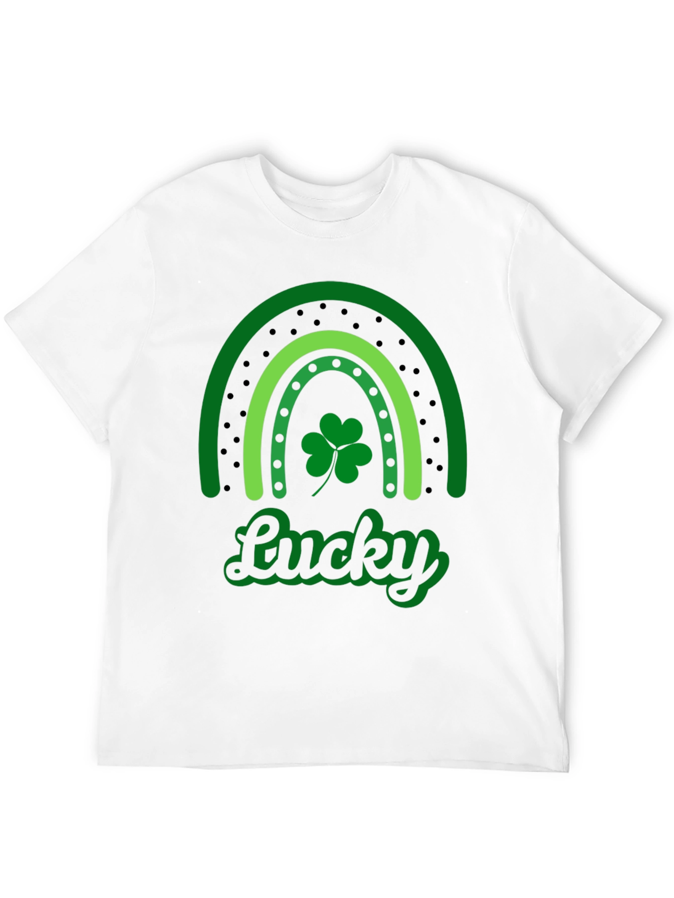 Lucky Rainbow St. Patricks Day Graphic Tee