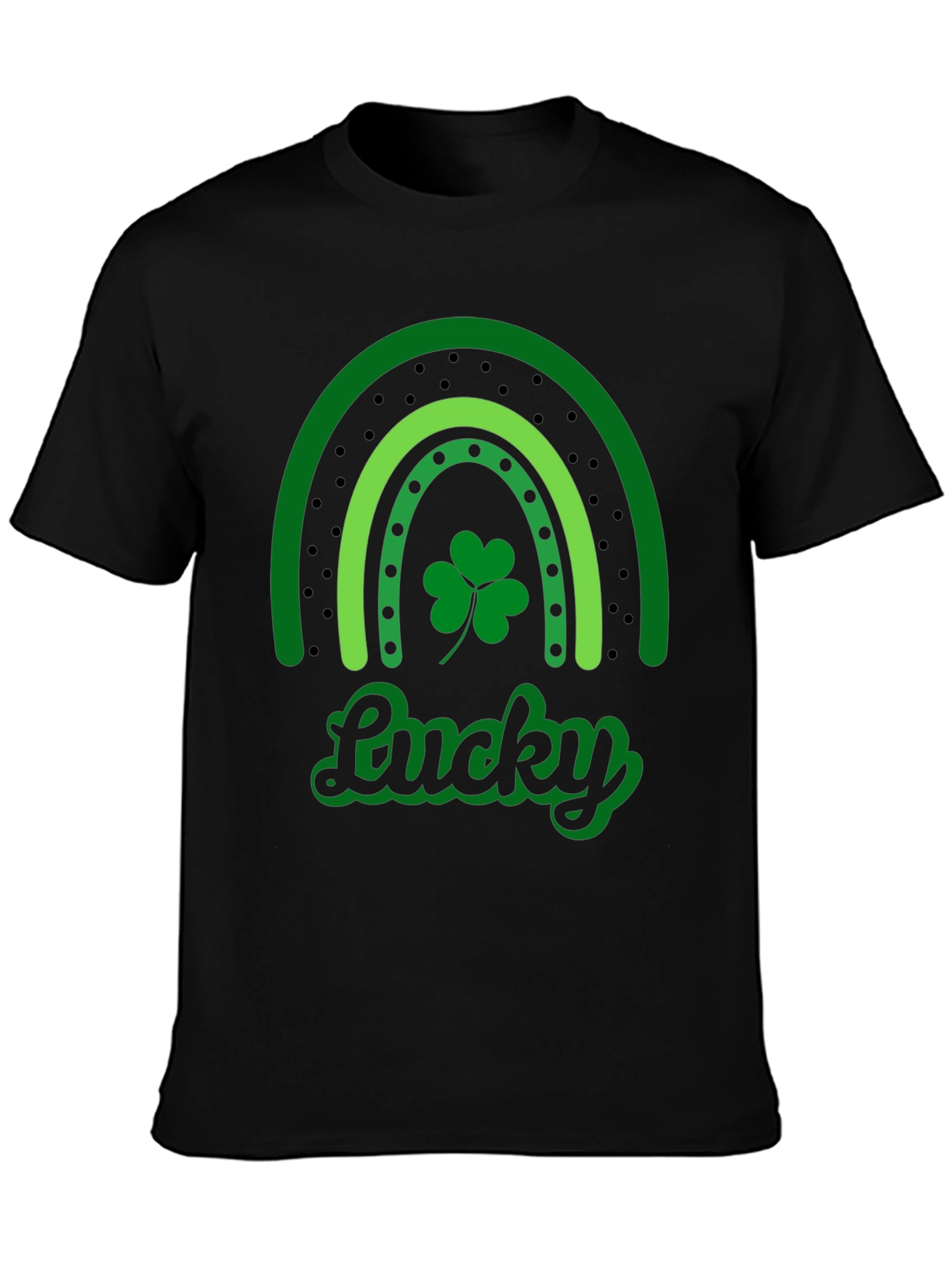Lucky Rainbow St. Patricks Day Graphic Tee