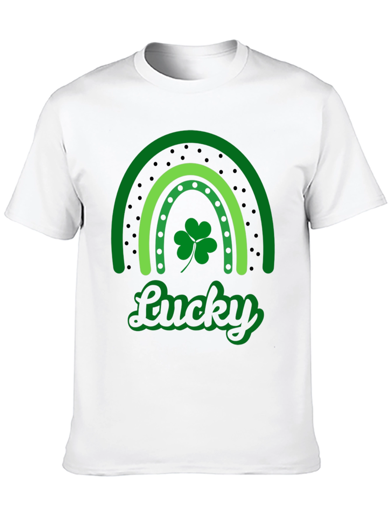 Lucky Rainbow St. Patricks Day Graphic Tee