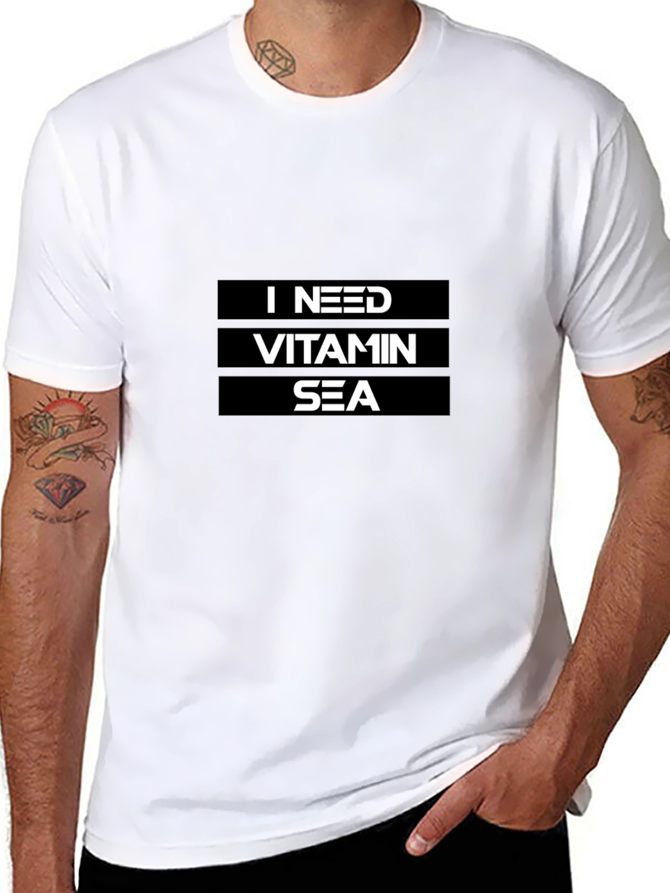 I Need Vitamin Sea Graphic T-Shirt