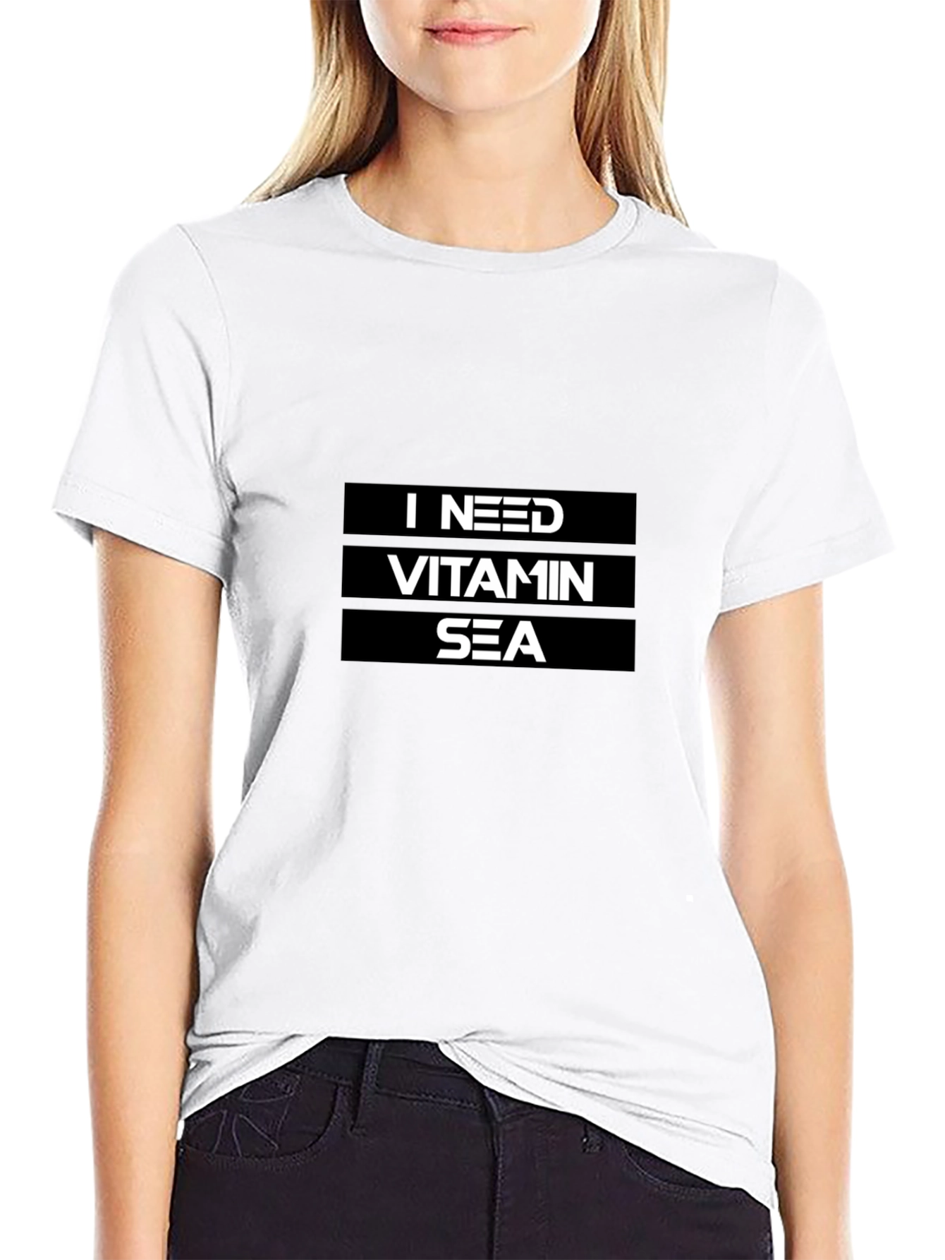 I Need Vitamin Sea Graphic T-Shirt
