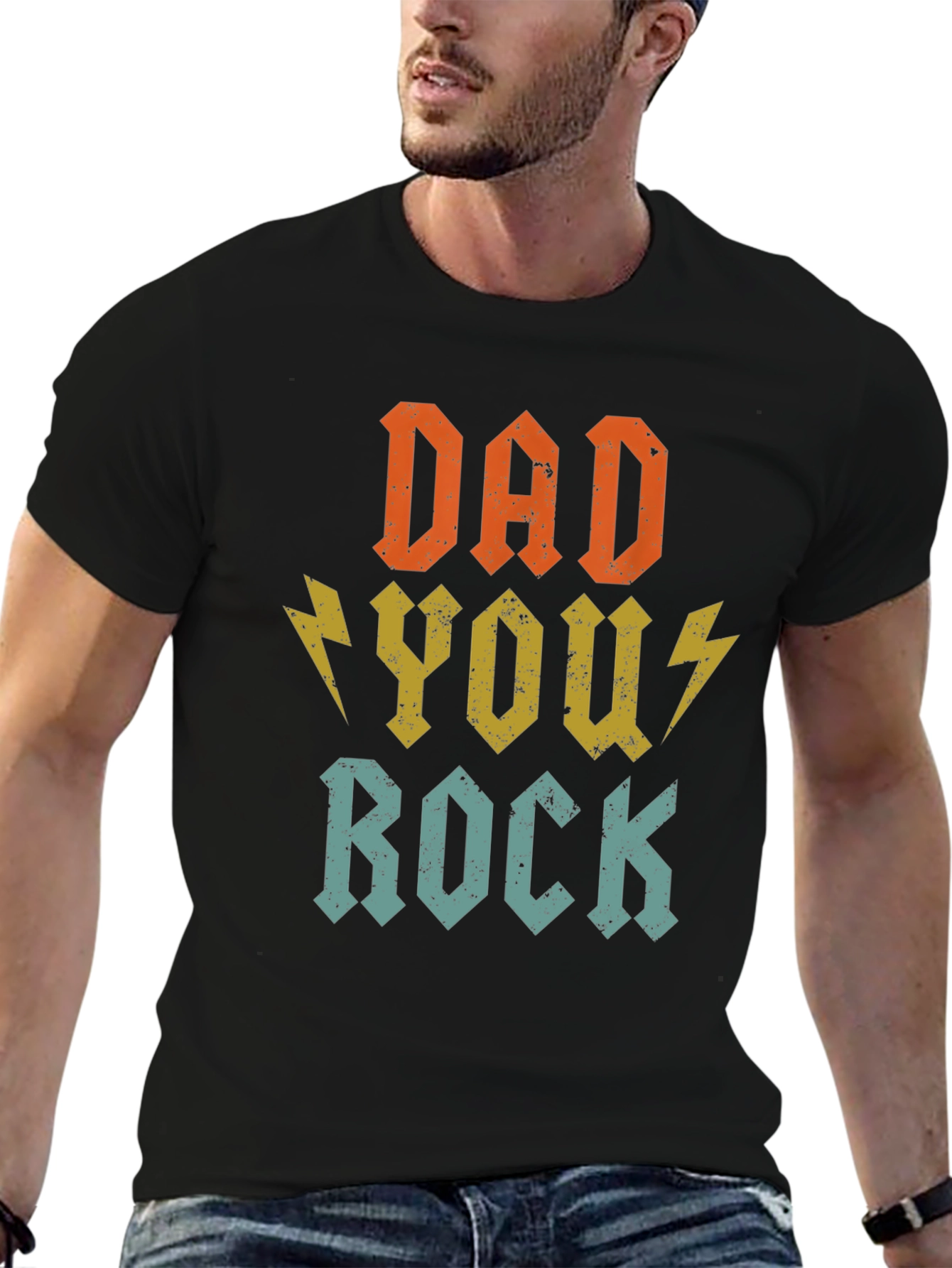 Dad You Rock Graphic Tee