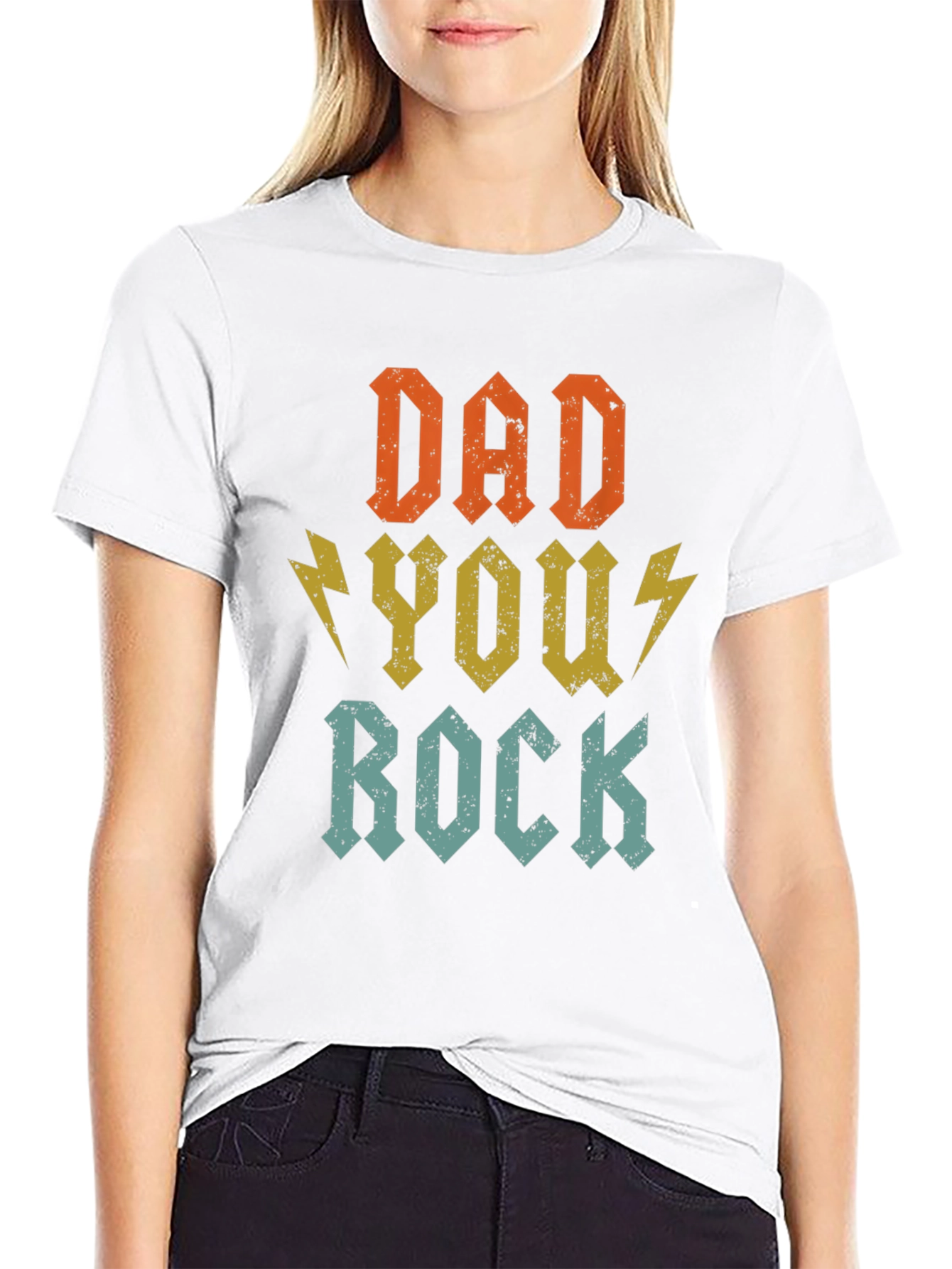 Dad You Rock Graphic Tee