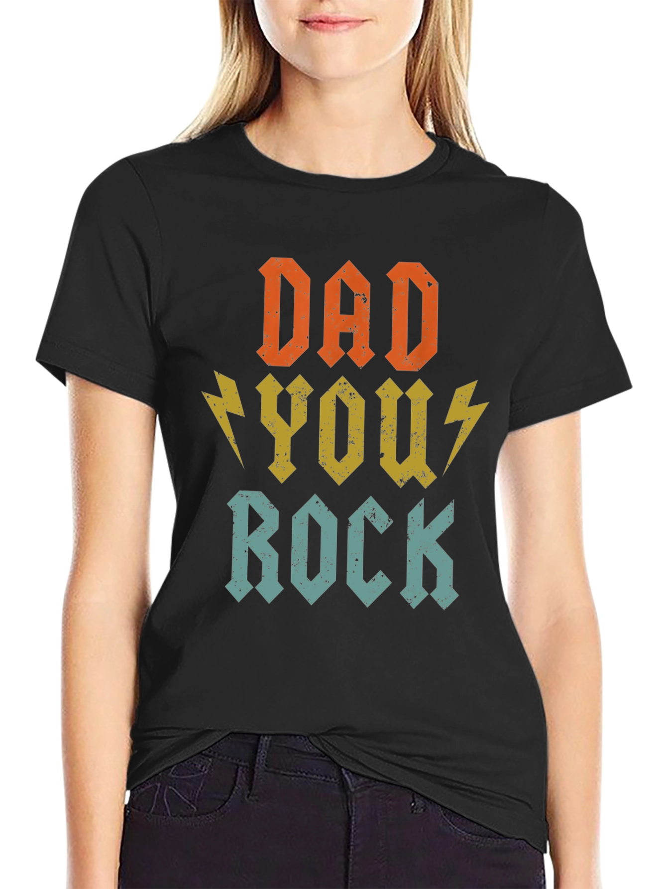 Dad You Rock Graphic Tee