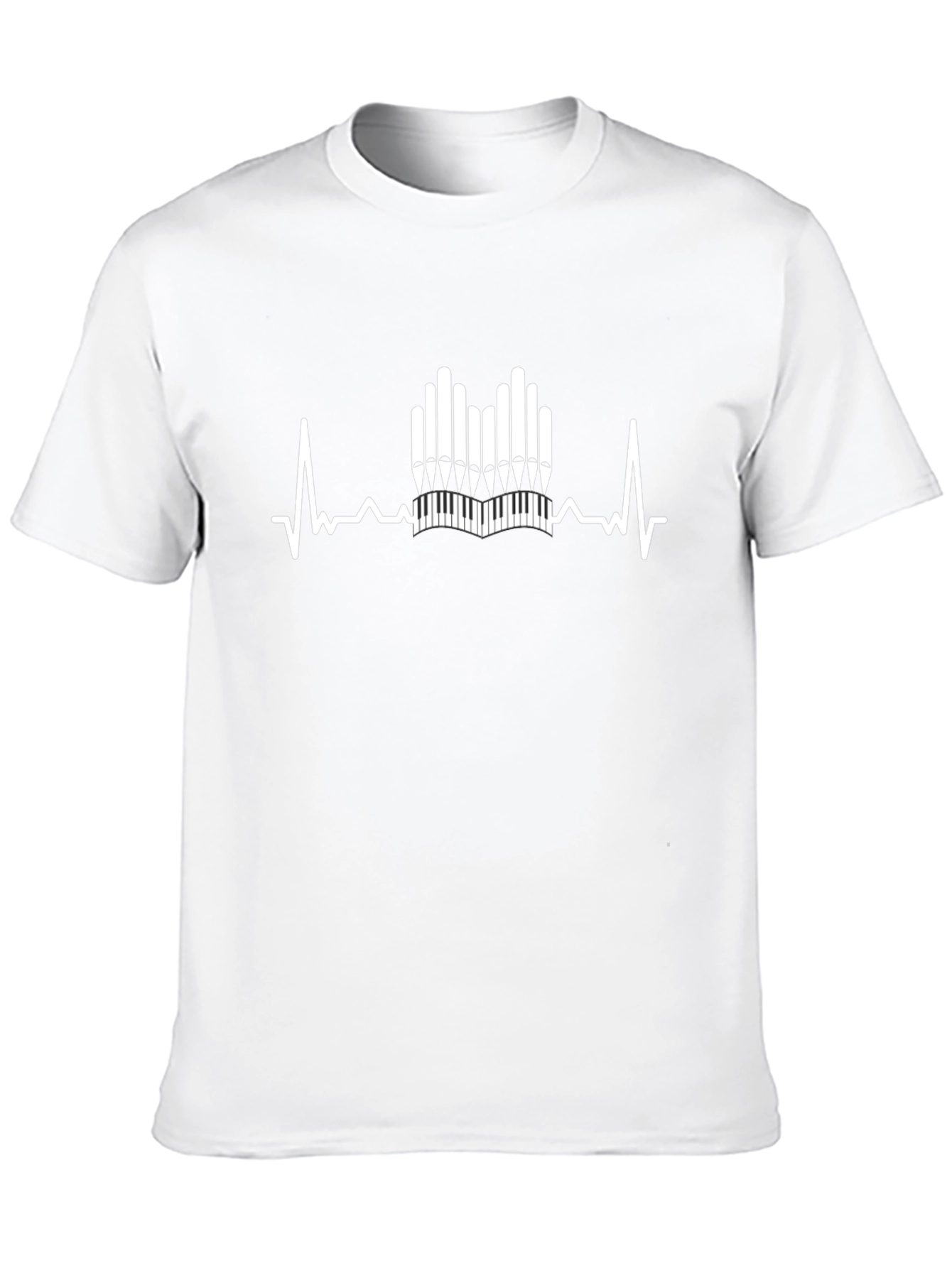Organ Heartbeat T-Shirt - Musician Tee