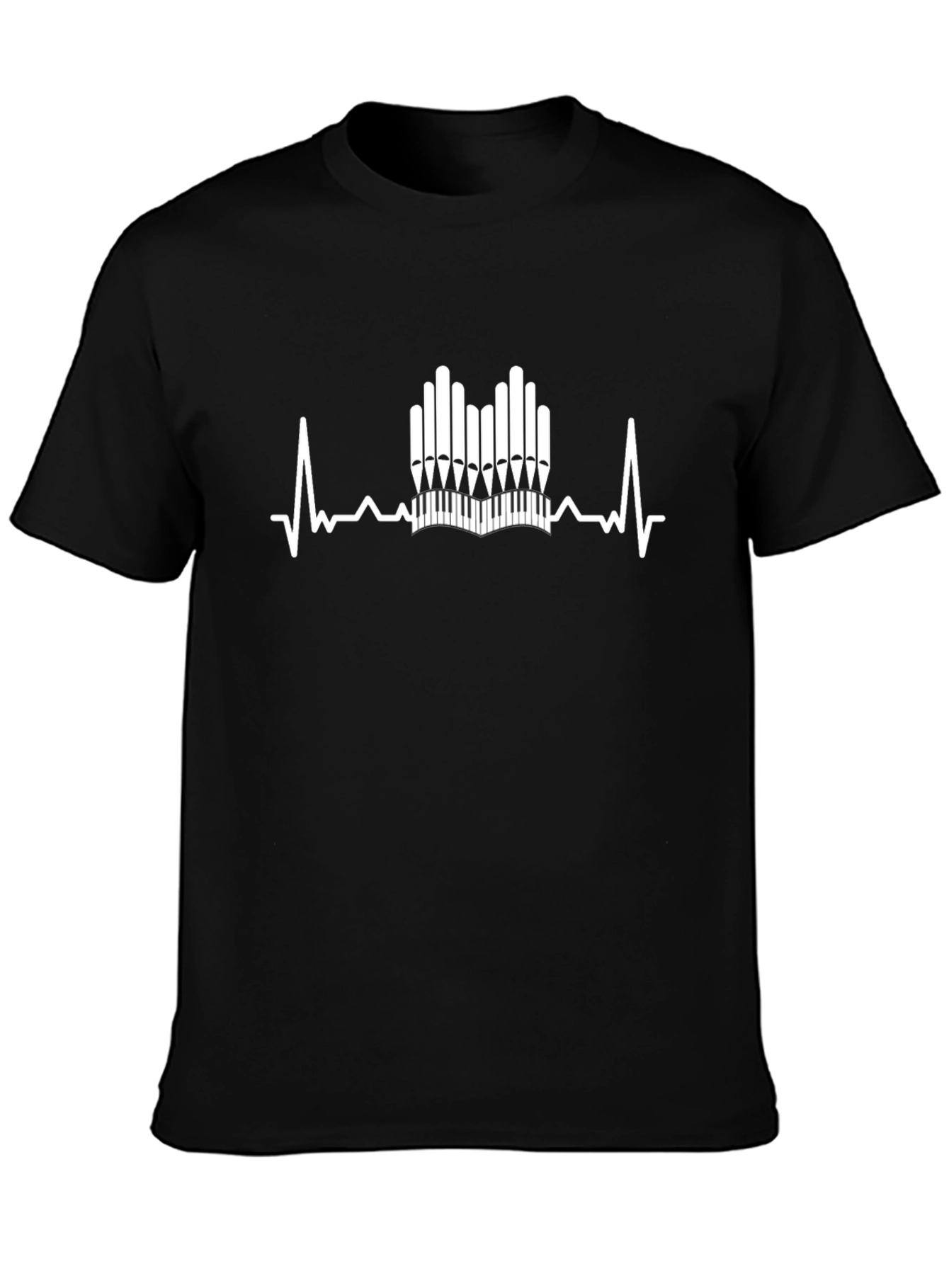 Organ Heartbeat T-Shirt - Musician Tee