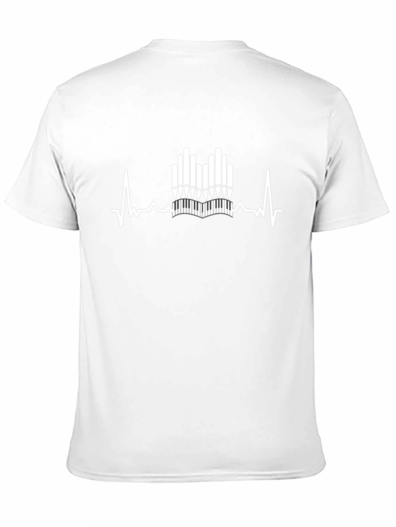 Organ Heartbeat T-Shirt - Musician Tee