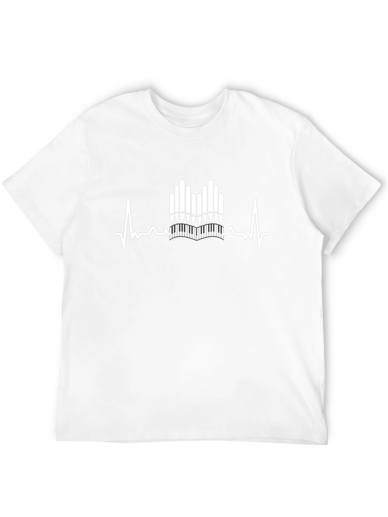 Organ Heartbeat T-Shirt - Musician Tee