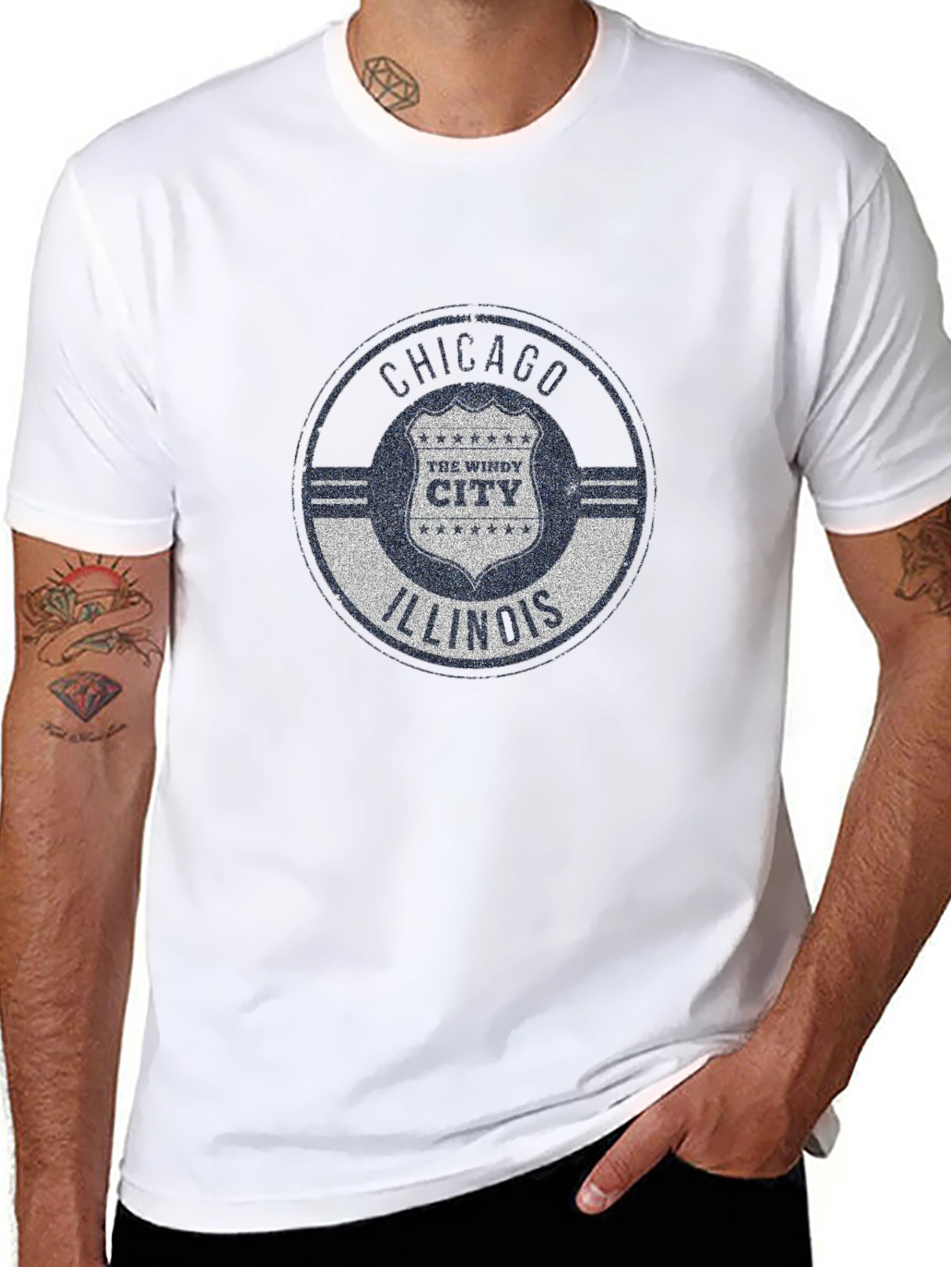Chicago Illinois T-Shirt - The Windy City Tee