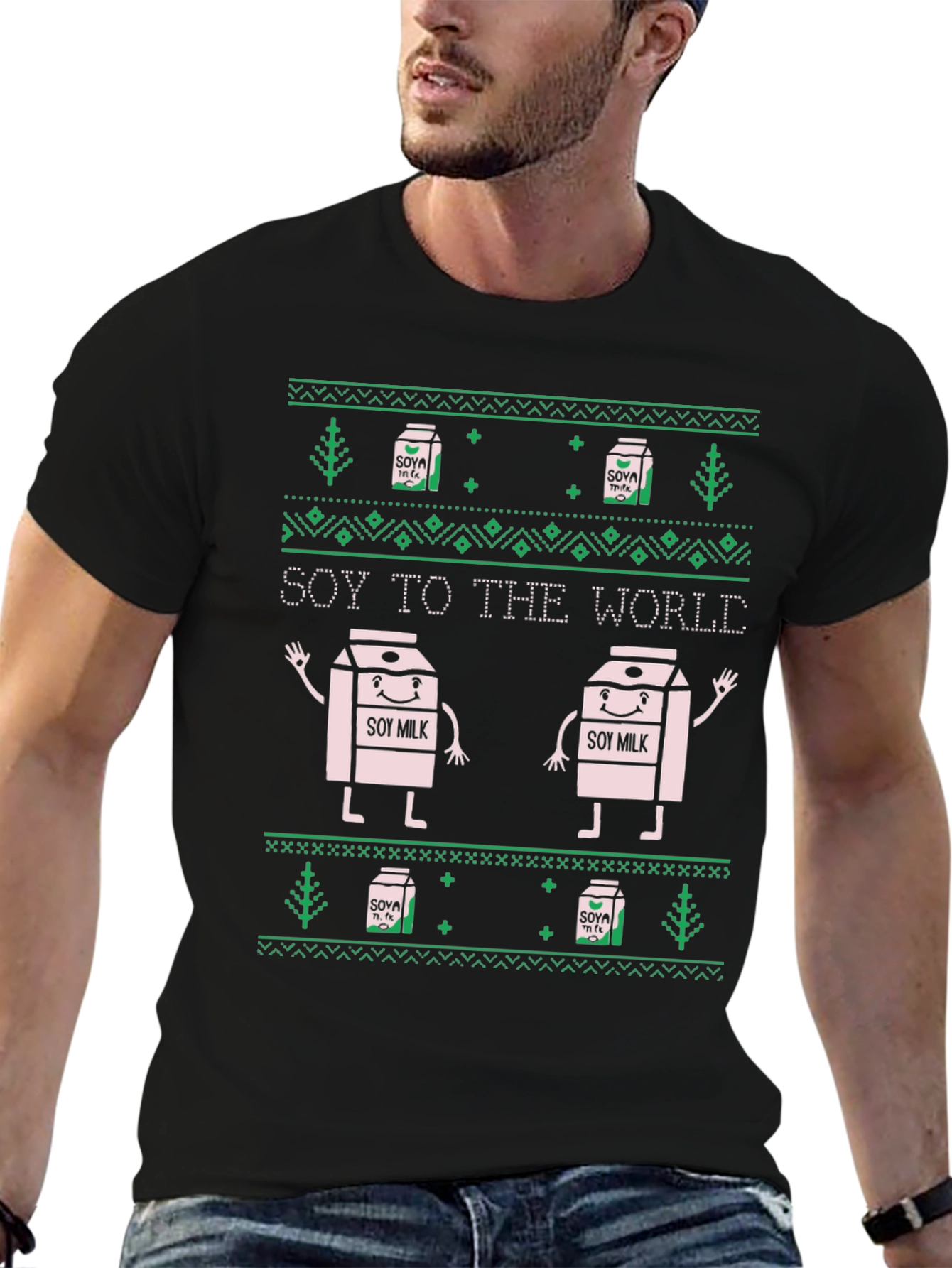 Soya to the World Christmas T-Shirt
