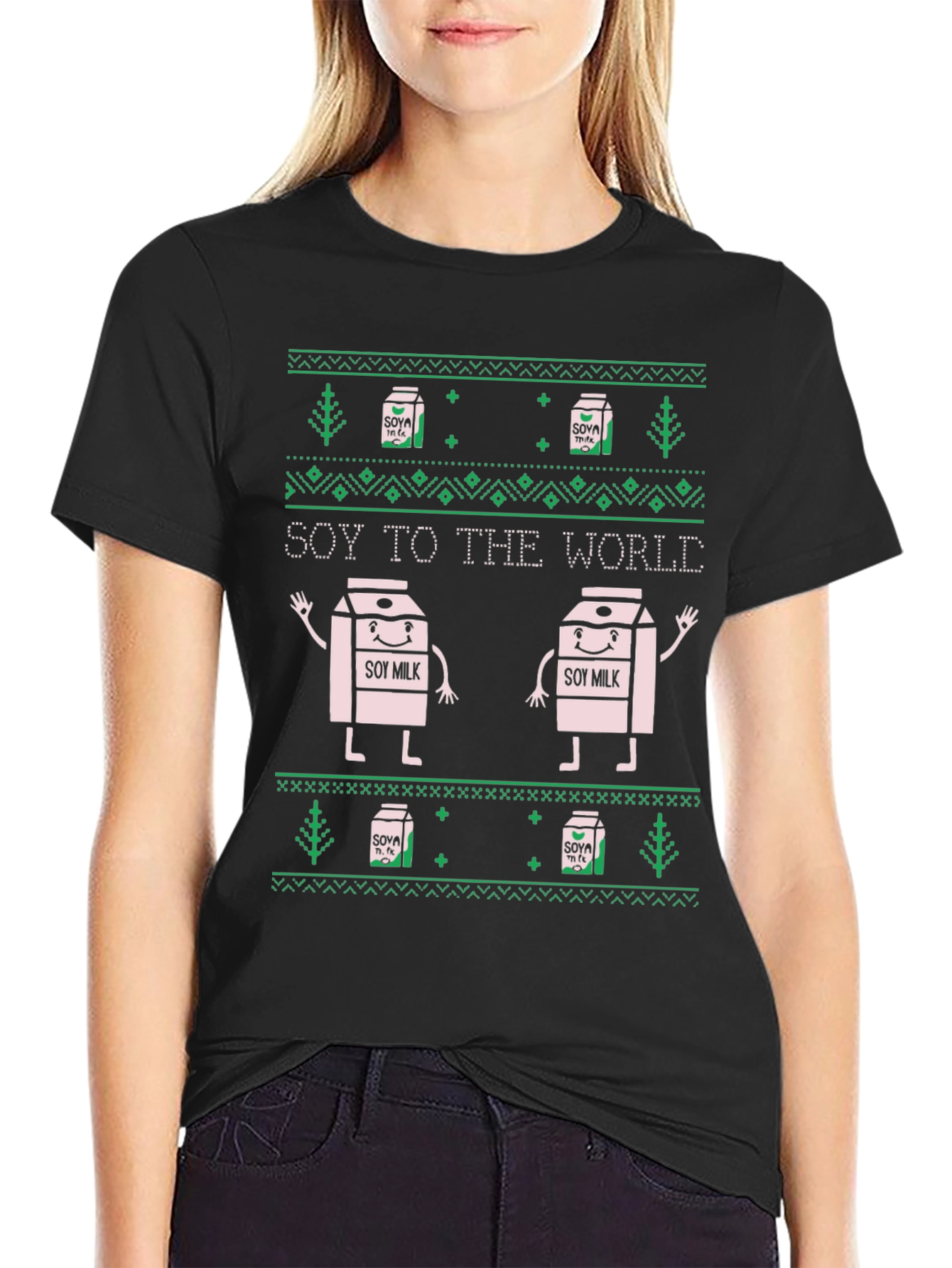 Soya to the World Christmas T-Shirt