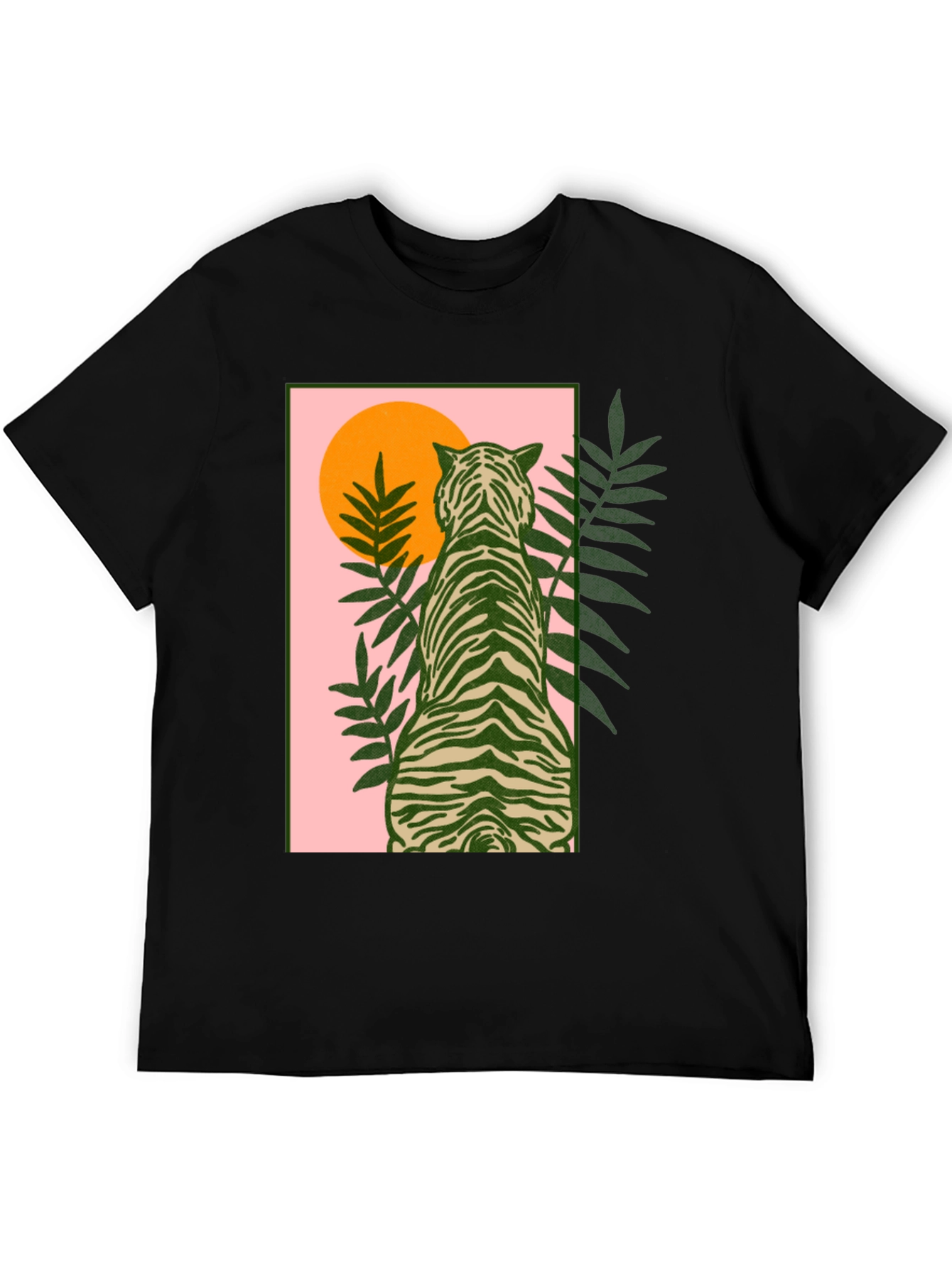 Tiger Graphic T-Shirt - Stylish Print Tee