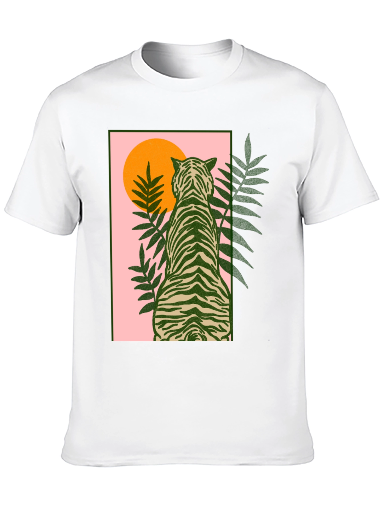 Tiger Graphic T-Shirt - Stylish Print Tee