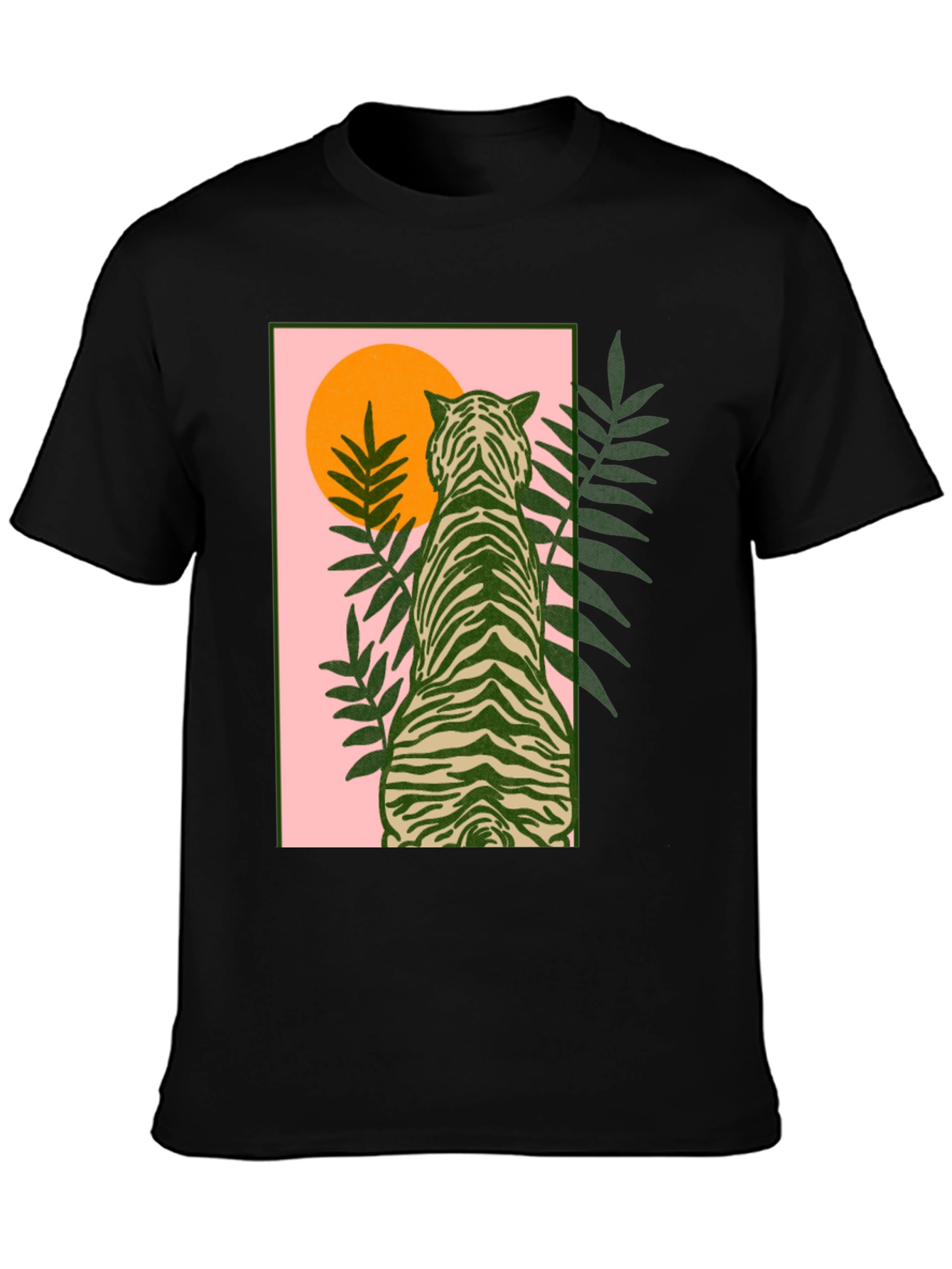 Tiger Graphic T-Shirt - Stylish Print Tee
