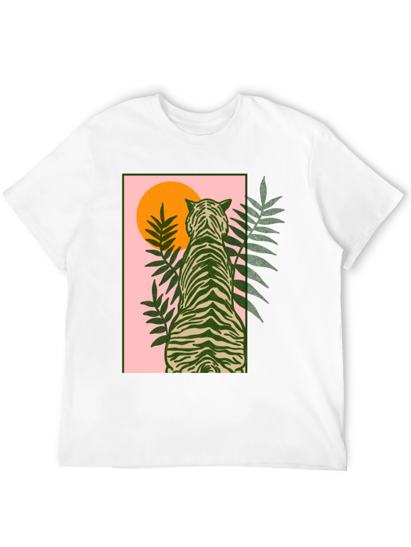 Tiger Graphic T-Shirt - Stylish Print Tee