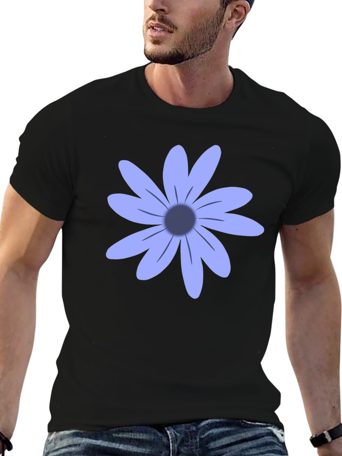 Floral Print Tee - Modern Style