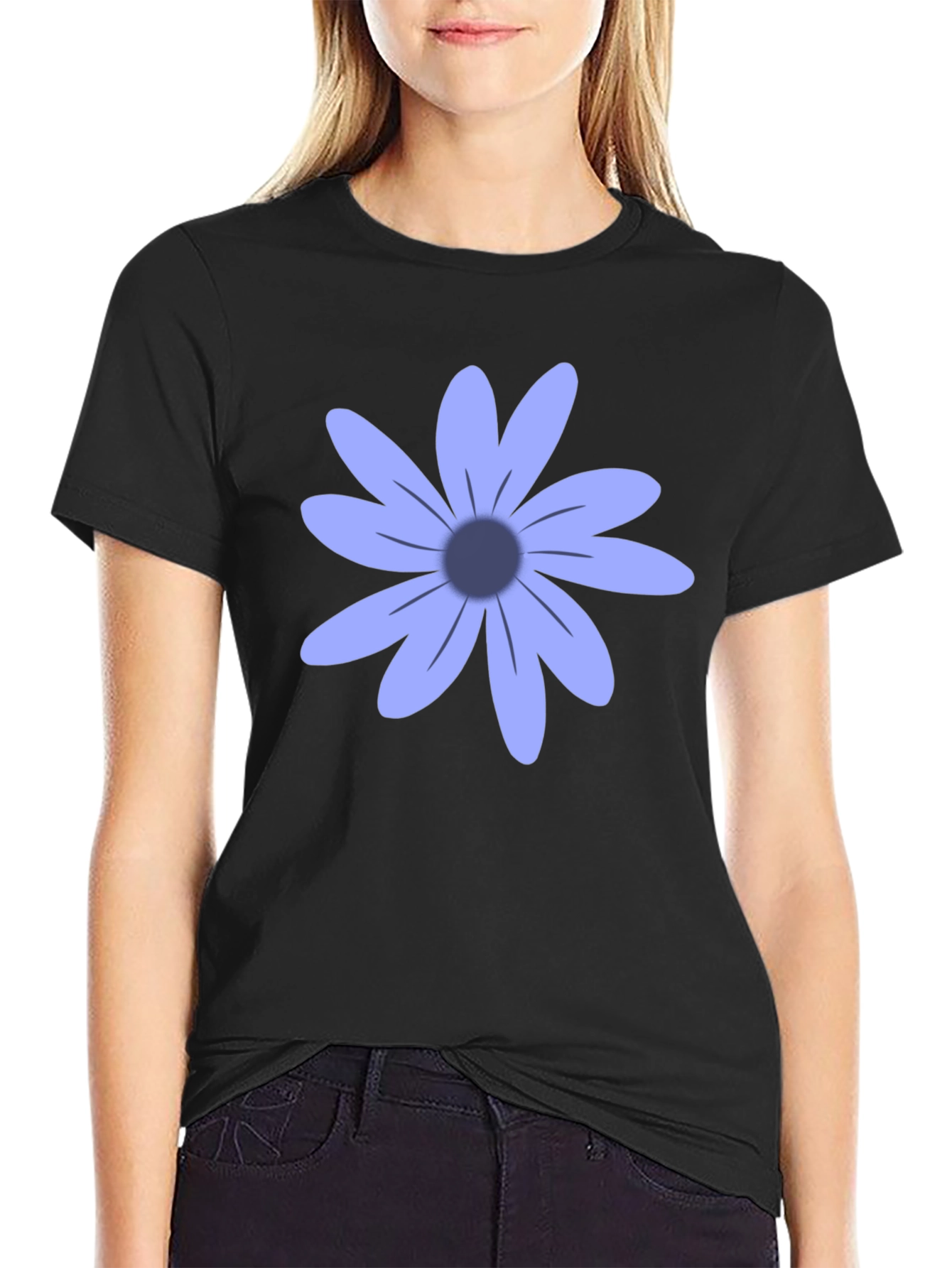Floral Print Tee - Modern Style