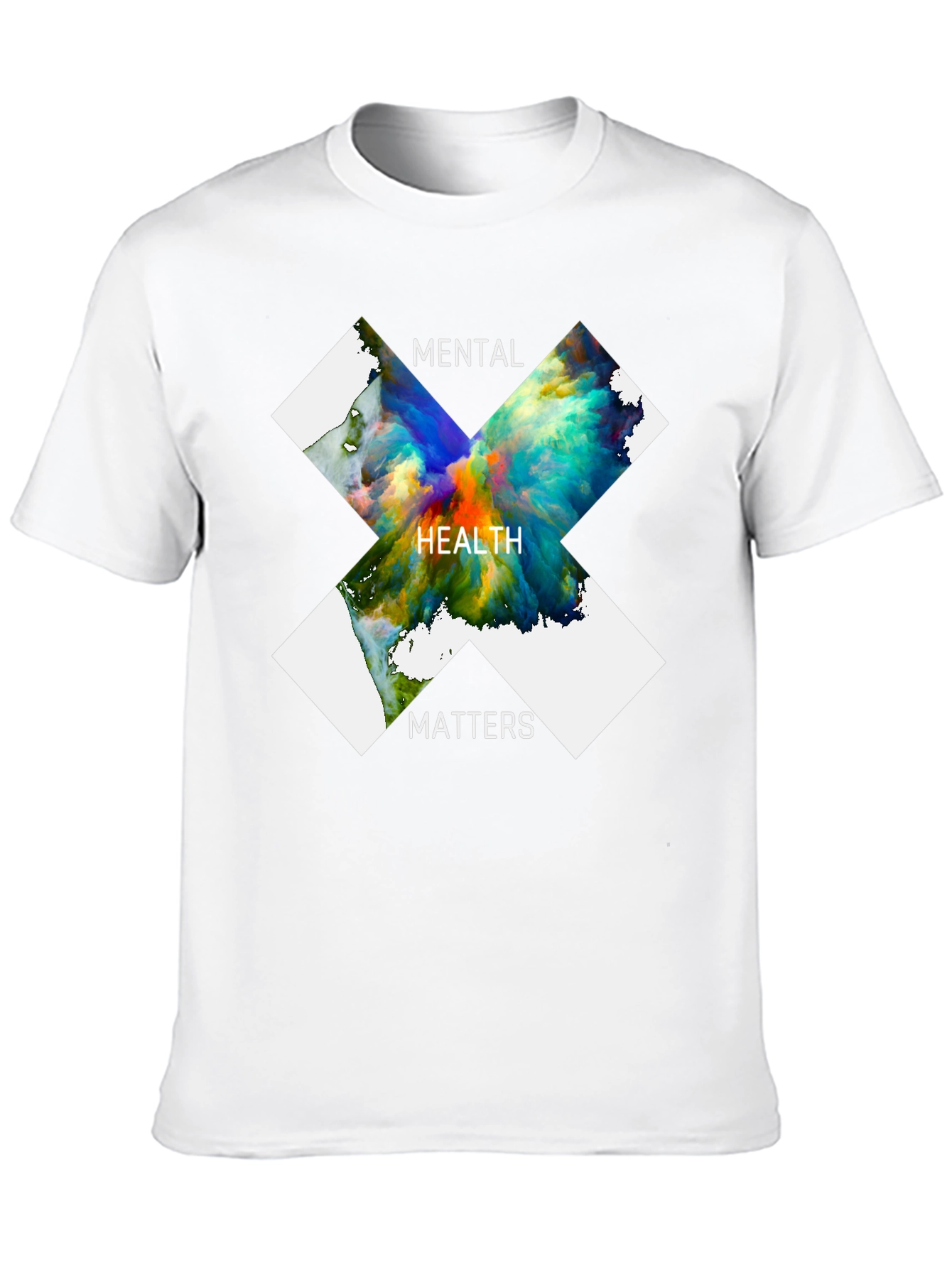 Mental Health Matters Graphic T-Shirt - Black