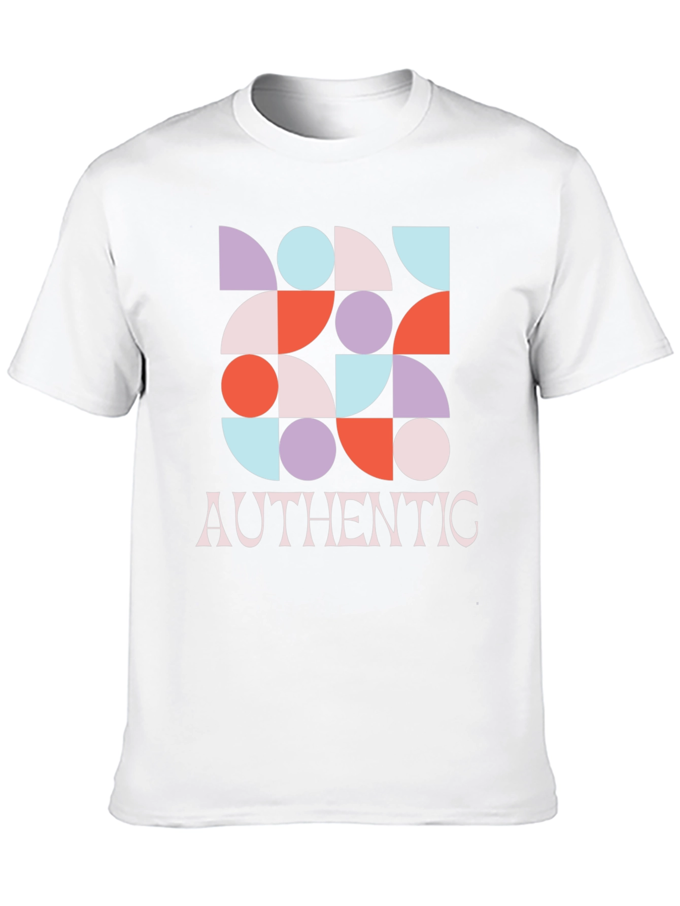Geometric Graphic Authentic T-Shirt