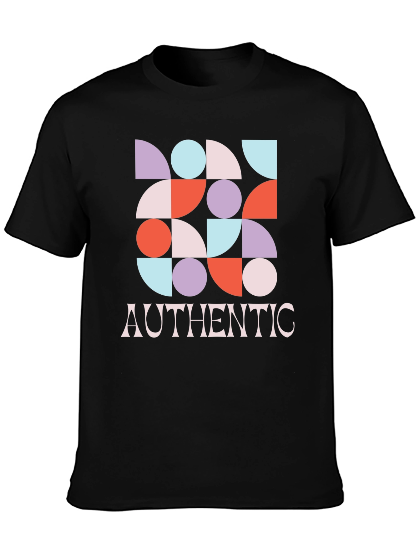 Geometric Graphic Authentic T-Shirt