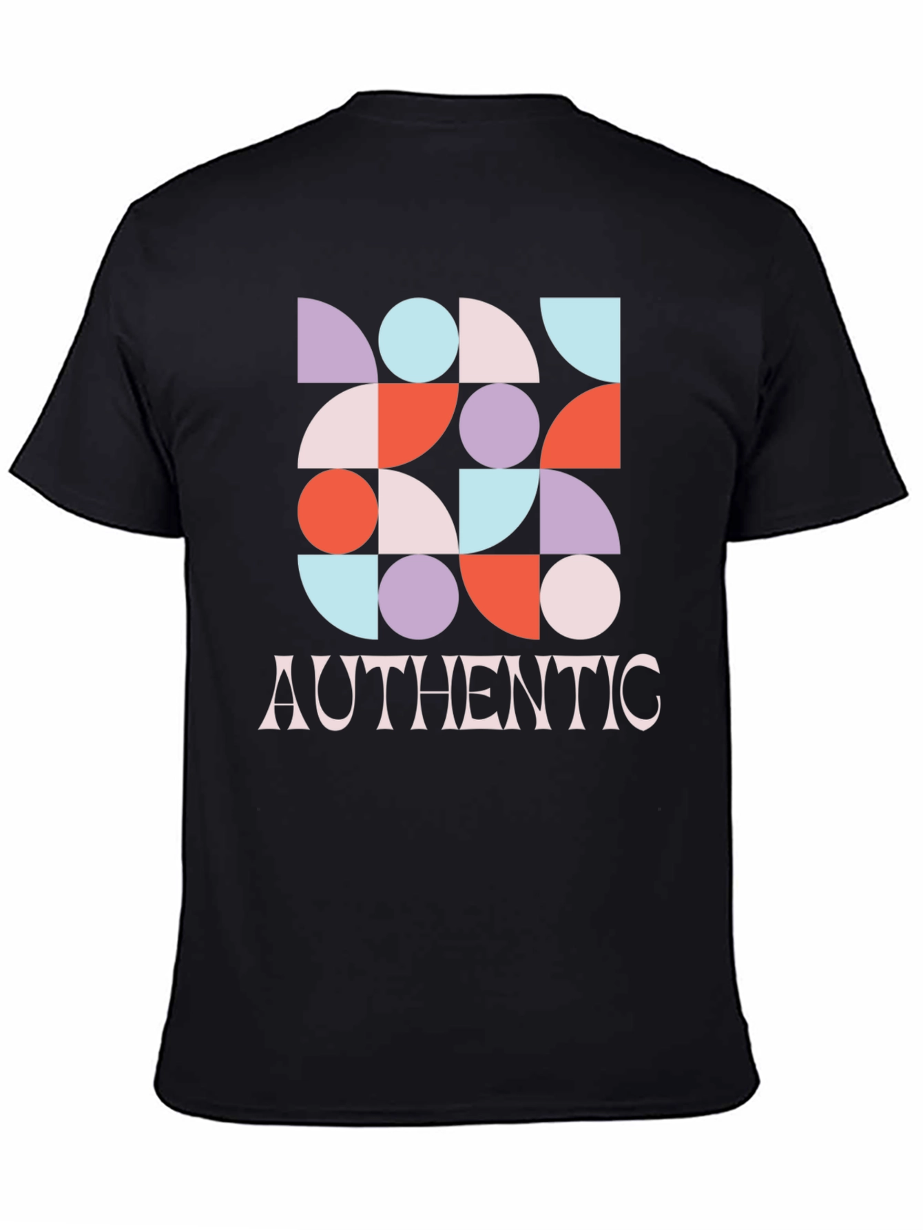 Geometric Graphic Authentic T-Shirt