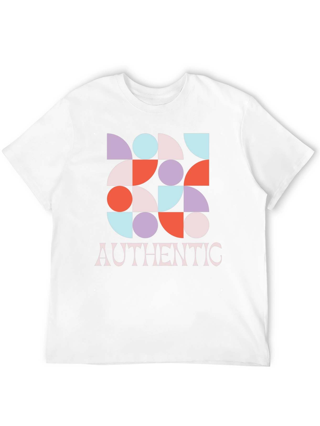 Geometric Graphic Authentic T-Shirt