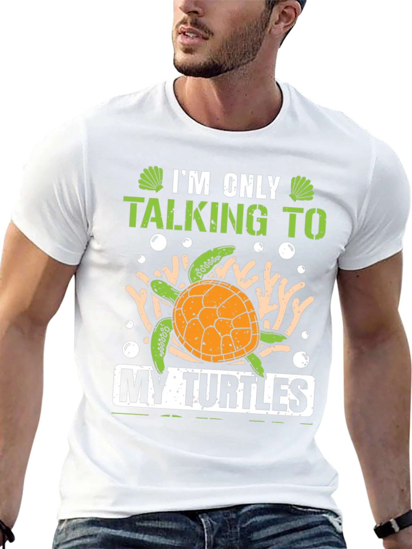 Im Only Talking To My Turtles Graphic Tee
