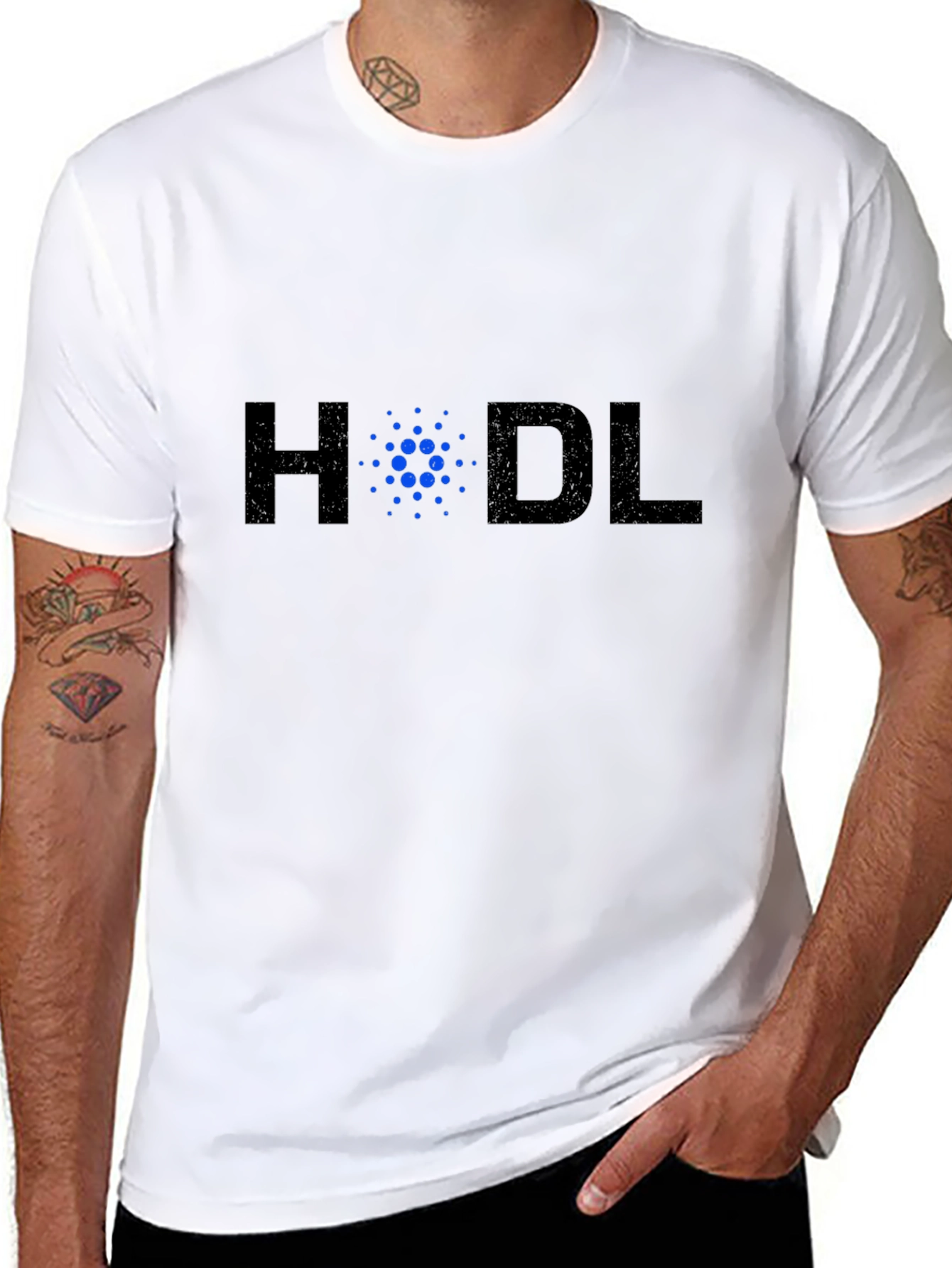 HODL Crypto T-Shirt - Cardano ADA