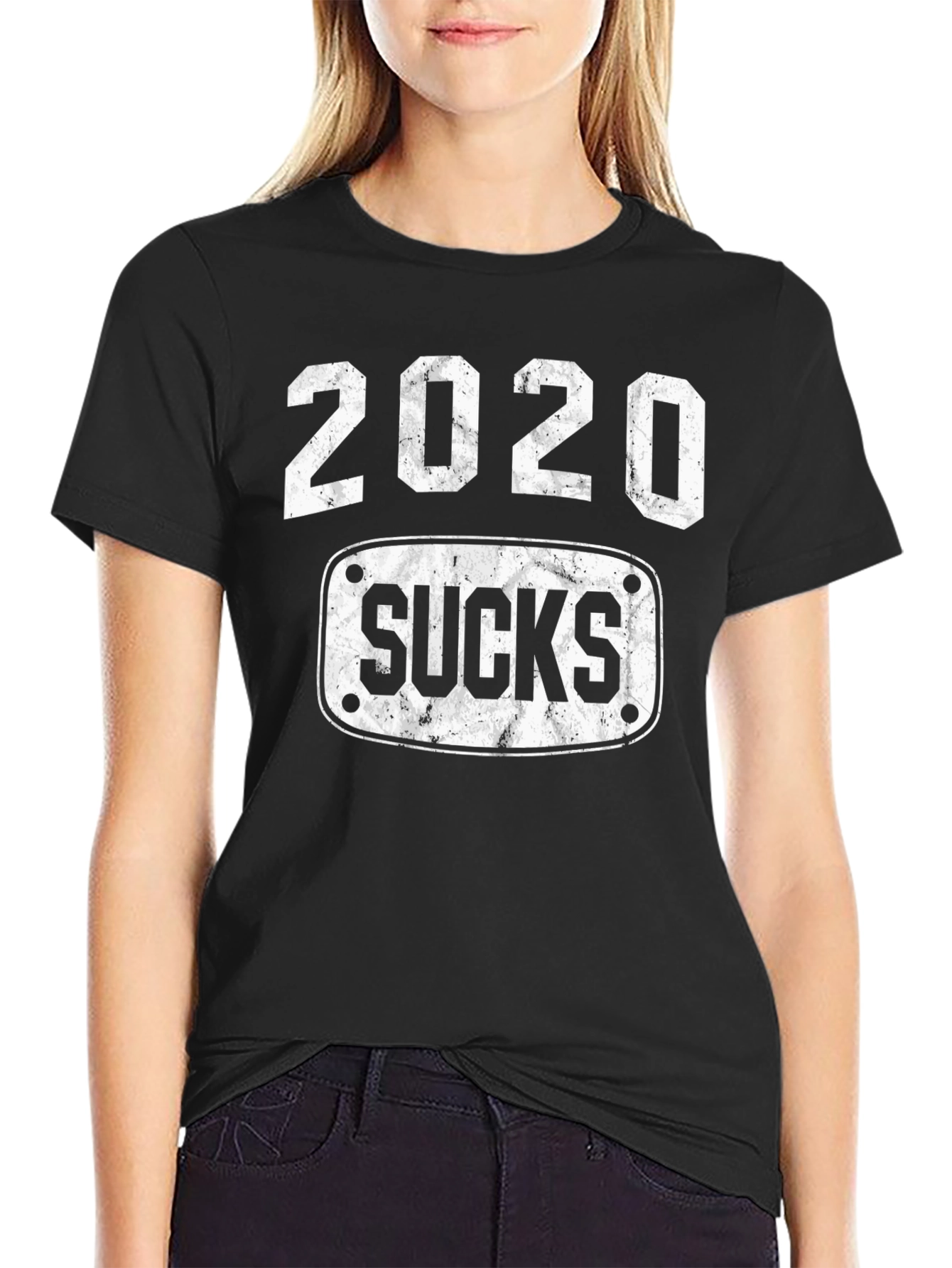2020 Sucks Graphic T-Shirt - Unisex Black Tee