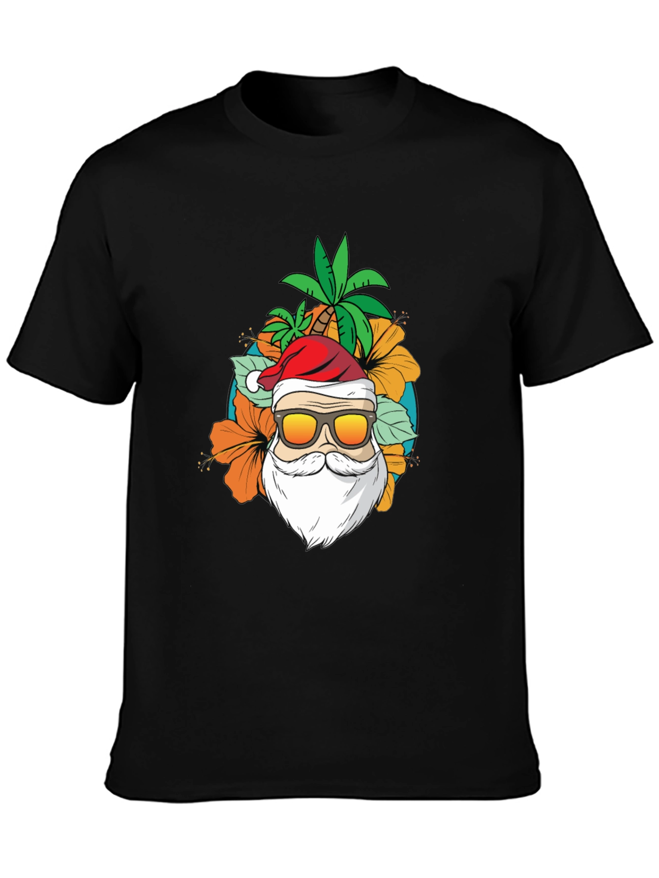 Tropical Santa T-Shirt - Island Christmas