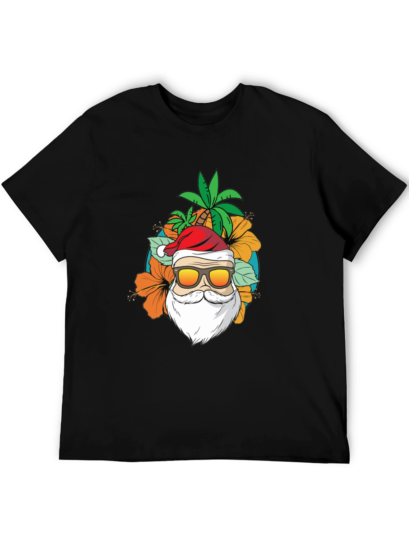 Tropical Santa T-Shirt - Island Christmas