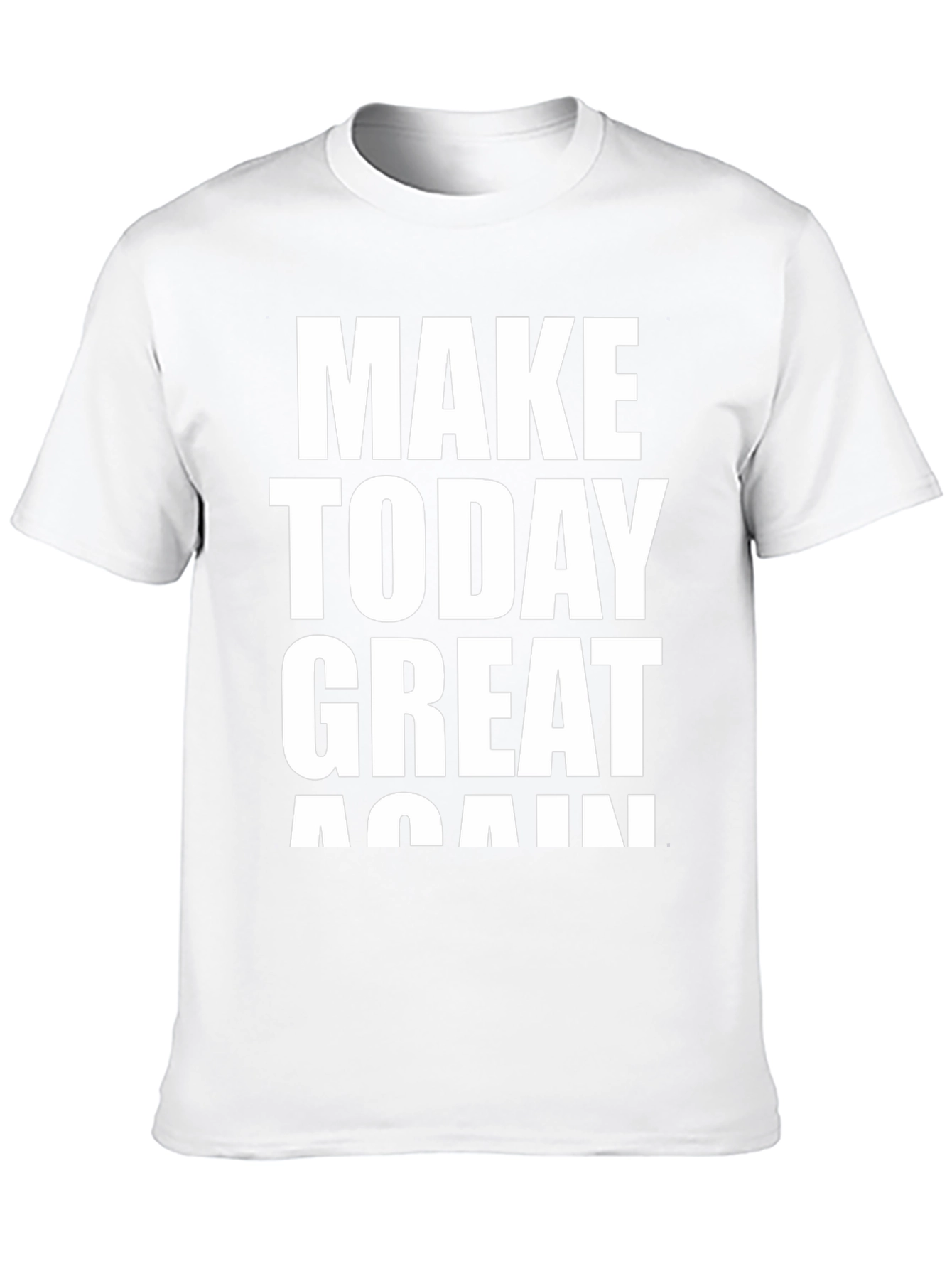 Make Today Great Again Graphic Tee - Black