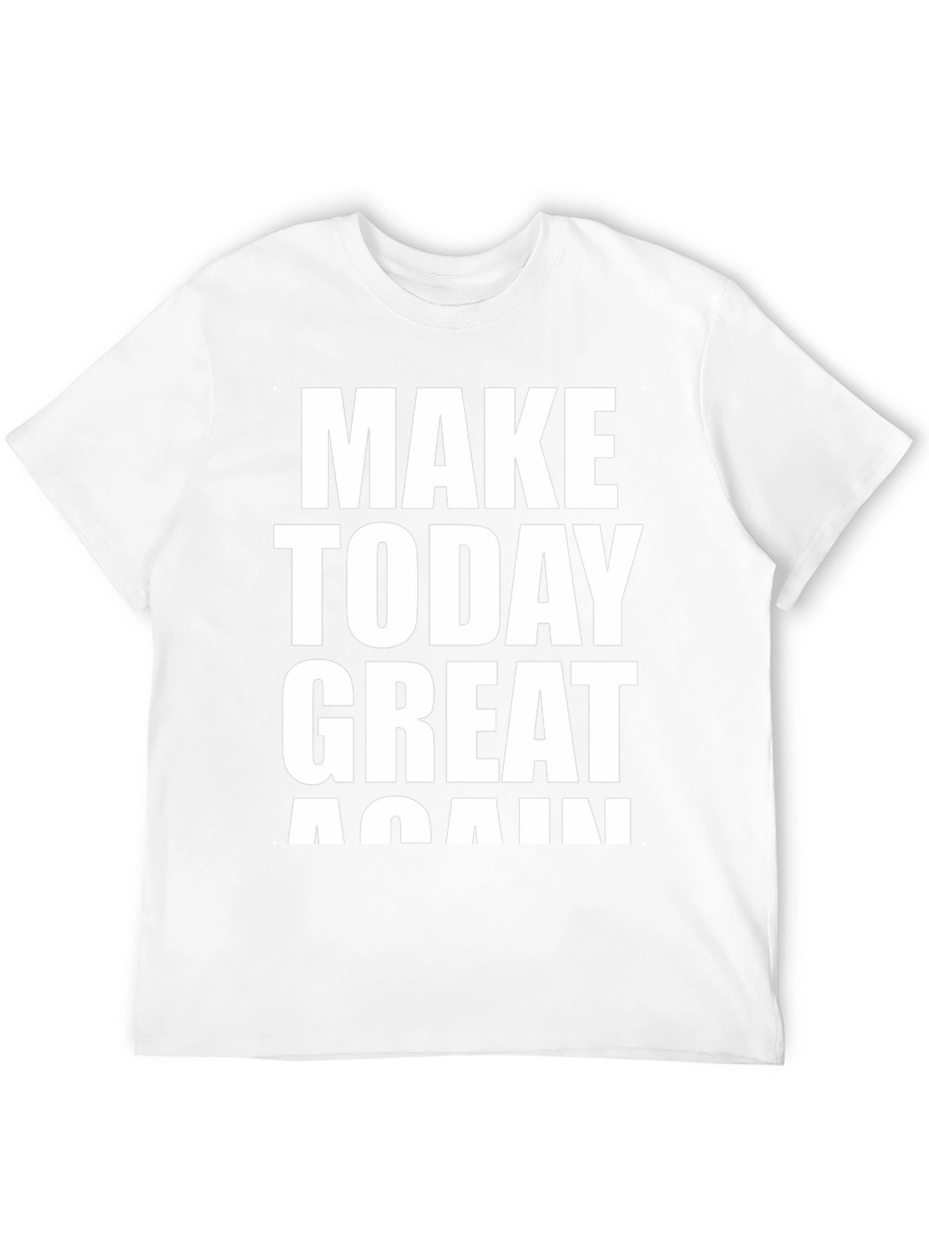 Make Today Great Again Graphic Tee - Black