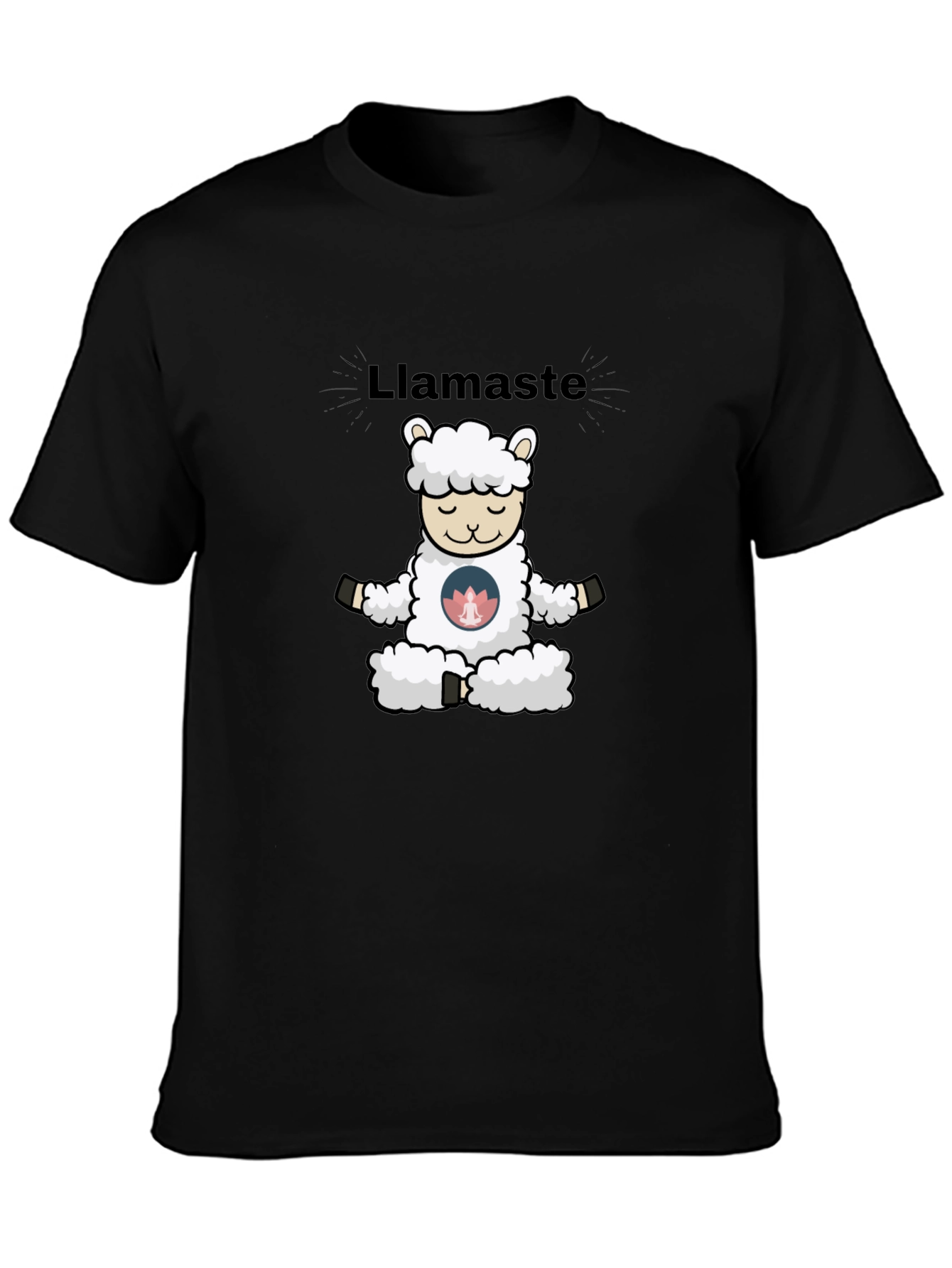 Llamaste Meditation T-Shirt - Soft Cotton Tee