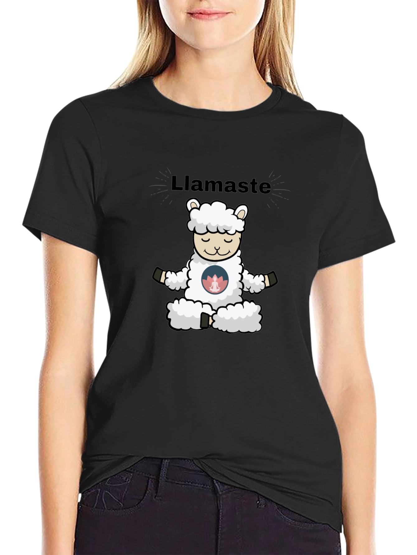 Llamaste Meditation T-Shirt - Soft Cotton Tee