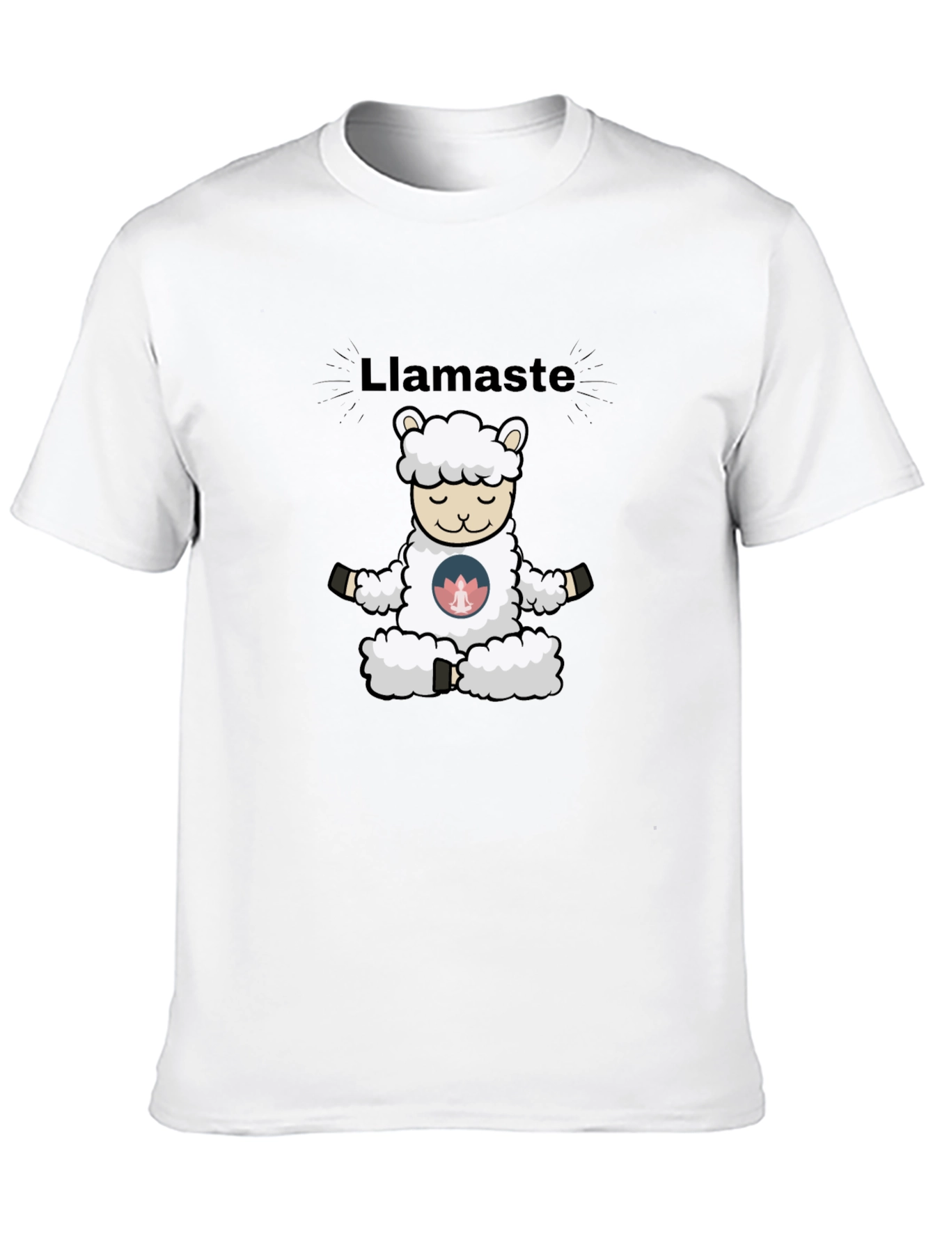 Llamaste Meditation T-Shirt - Soft Cotton Tee