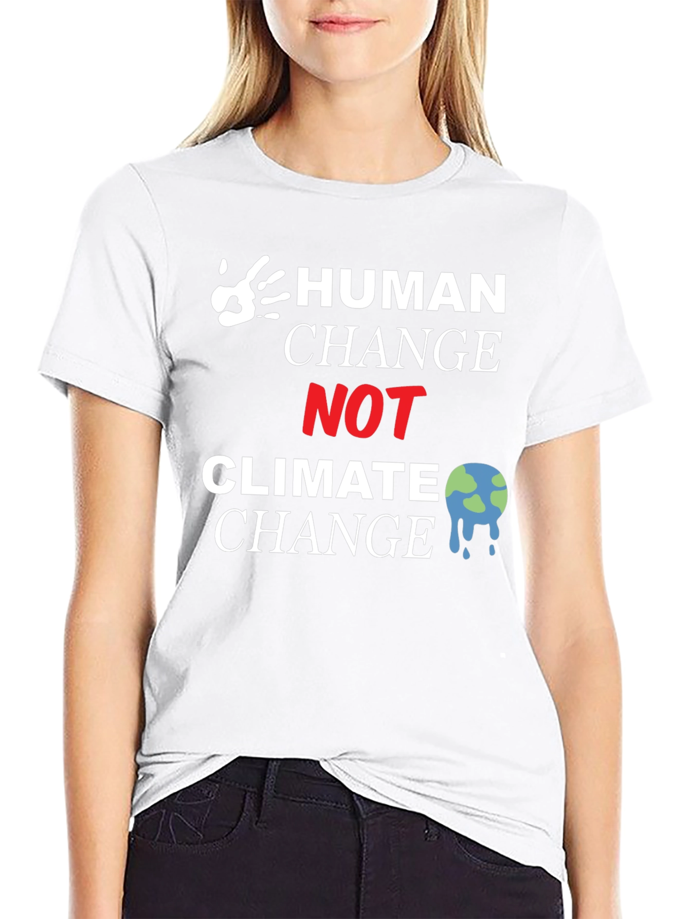 Human Change Tee - Climate Activist T-Shirt
