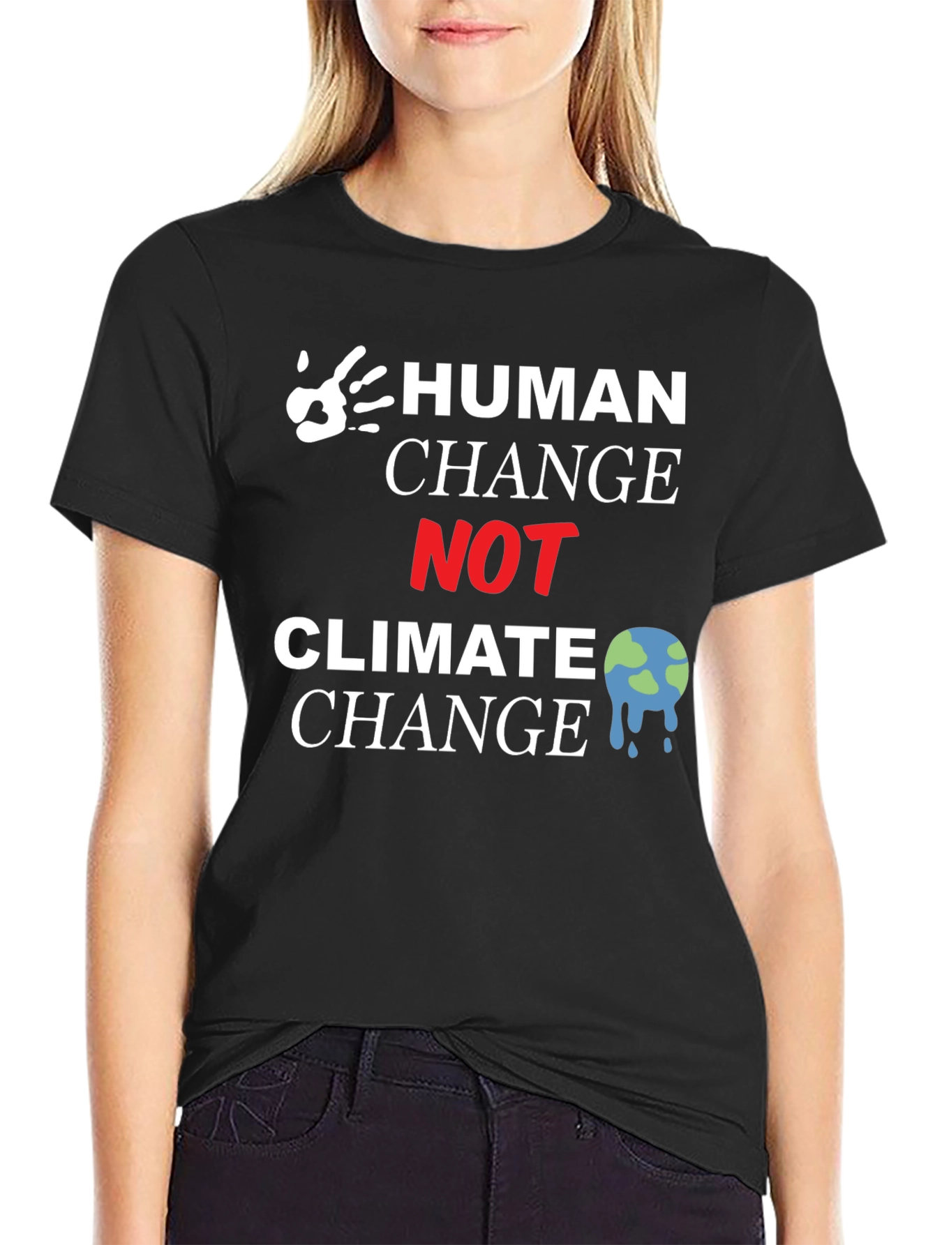 Human Change Tee - Climate Activist T-Shirt