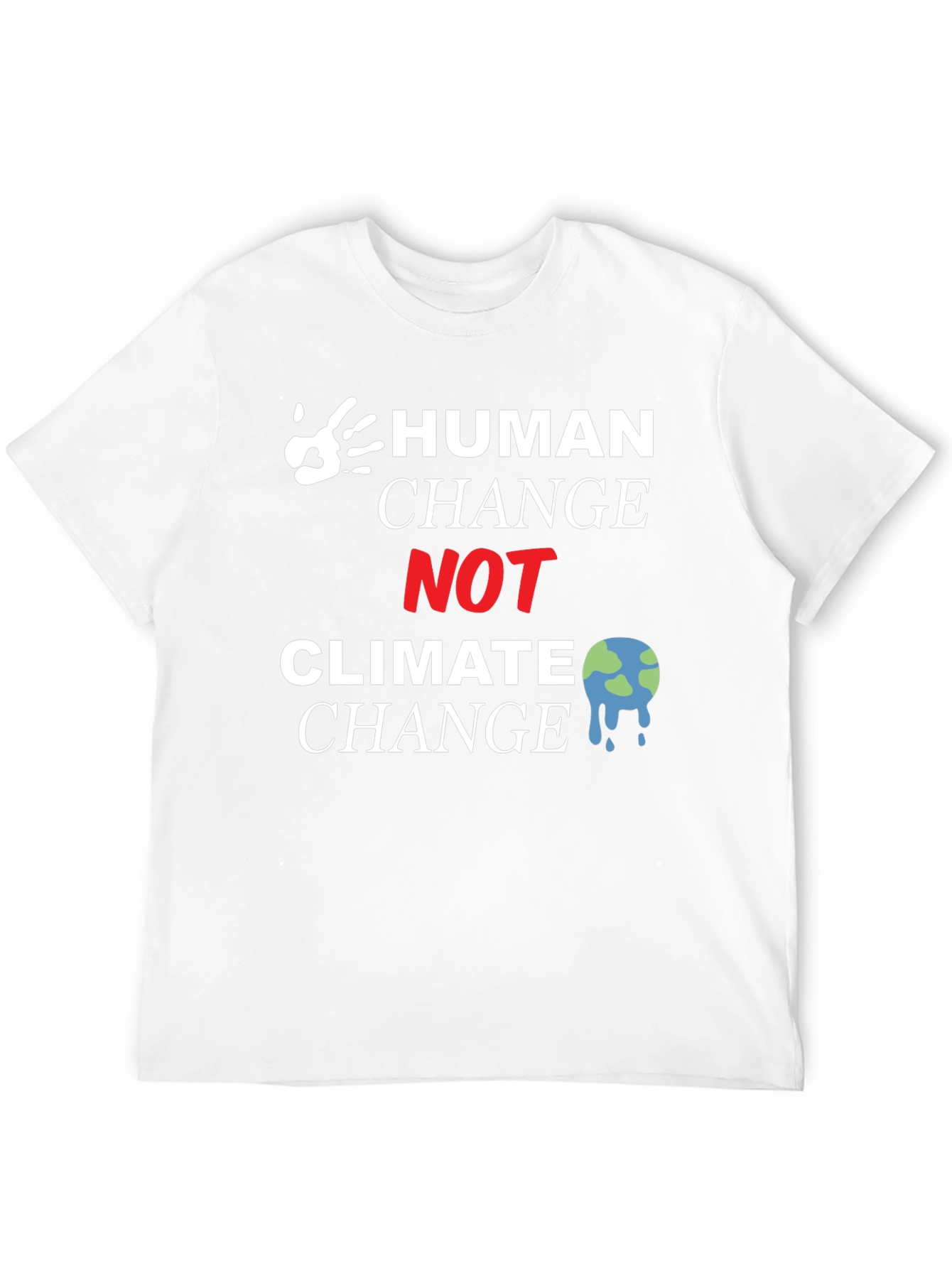 Human Change Tee - Climate Activist T-Shirt