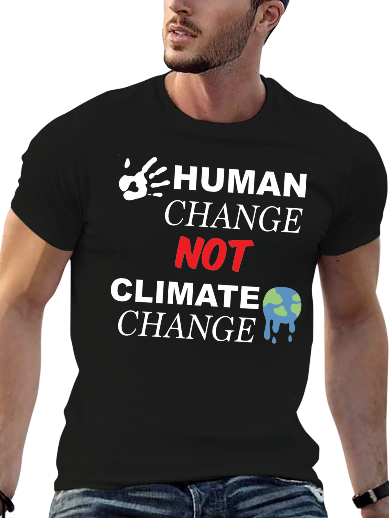 Human Change Tee - Climate Activist T-Shirt