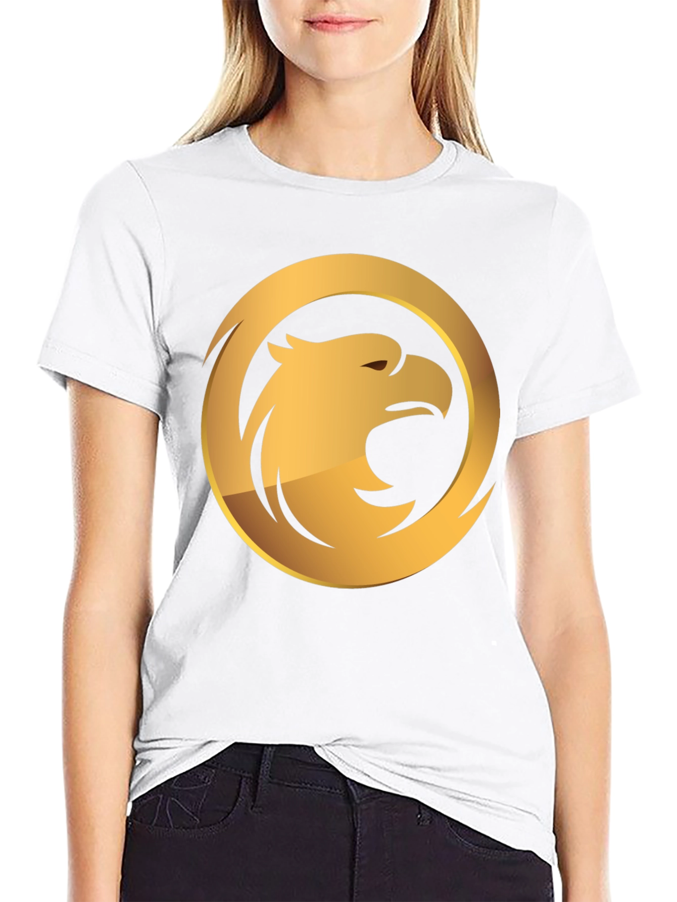 Eagle Emblem Black T-Shirt