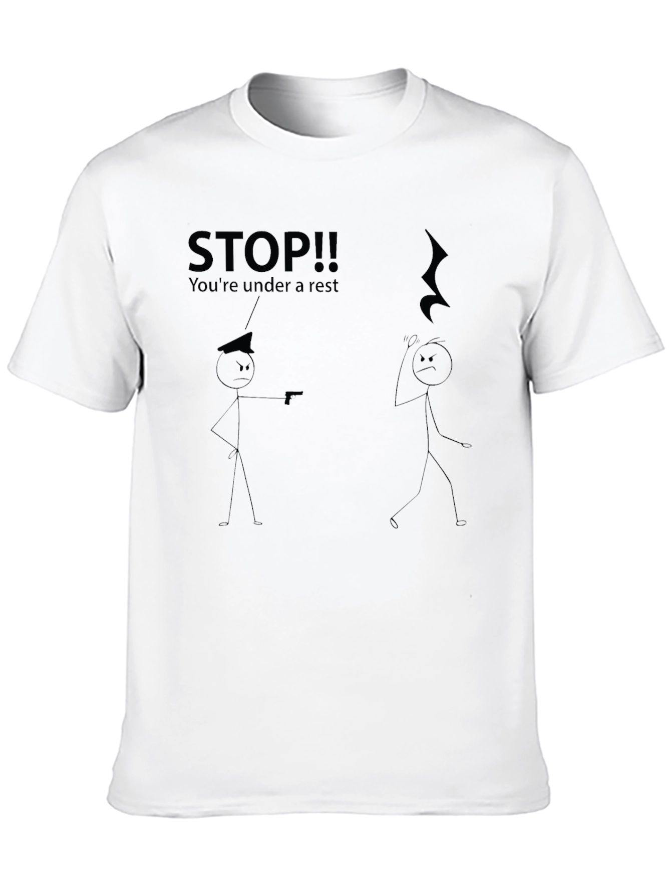 Stop!! Youre Under a Rest T-Shirt