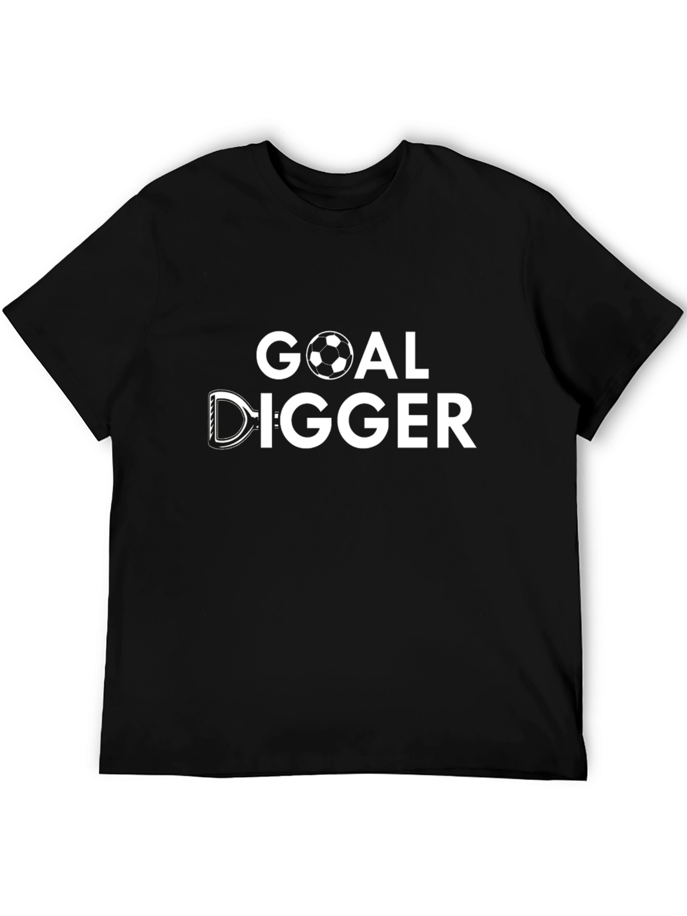 Goal Digger Funny Soccer Graphic T-Shirt