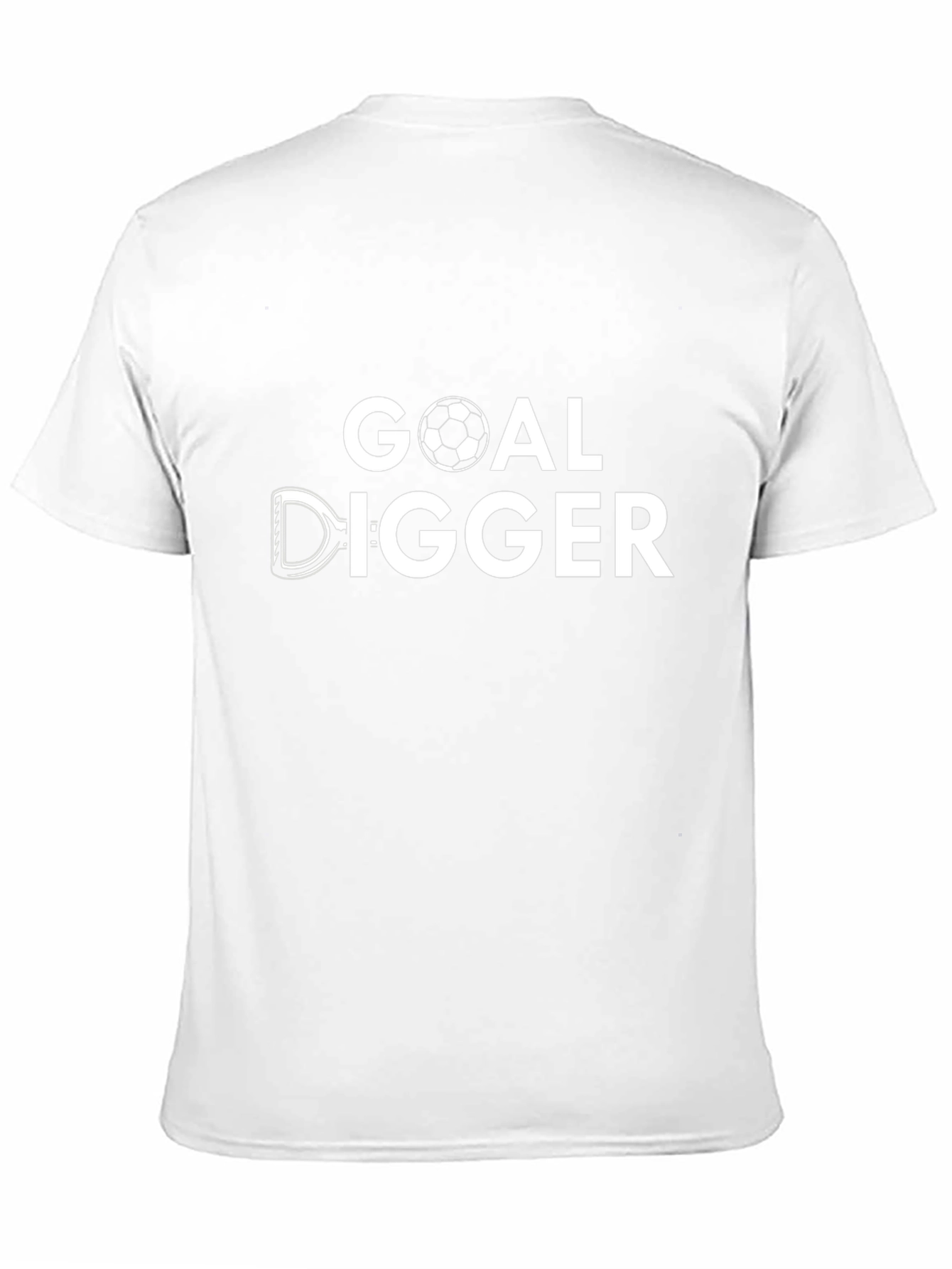 Goal Digger Funny Soccer Graphic T-Shirt