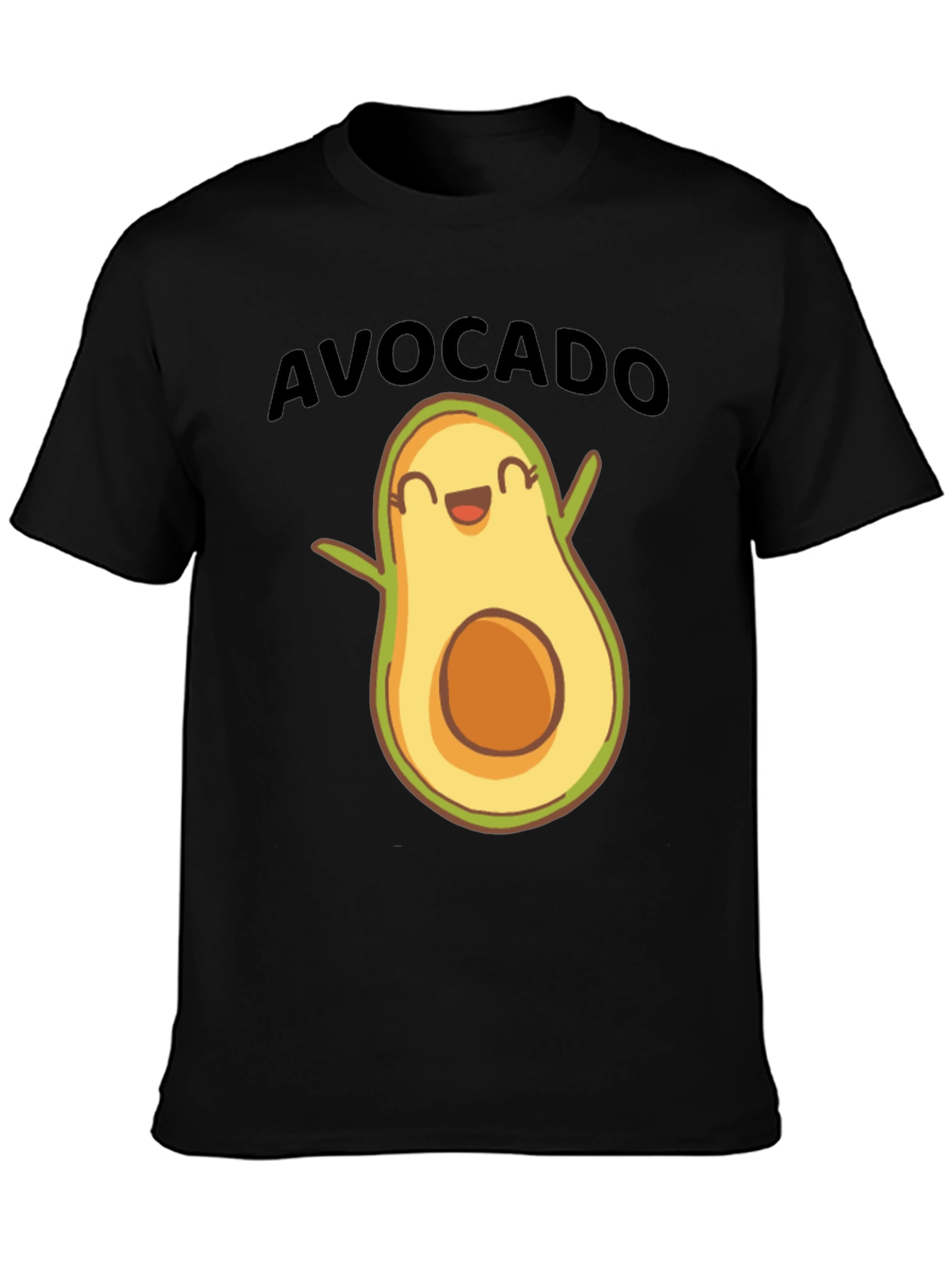 Cute Avocado T-Shirt - Whimsical Fruit Tee