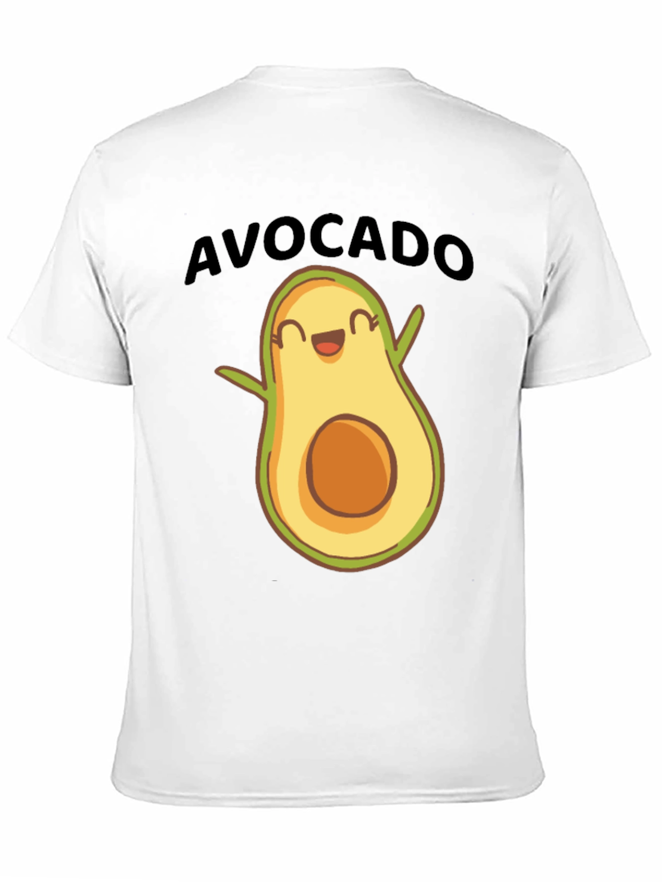 Cute Avocado T-Shirt - Whimsical Fruit Tee