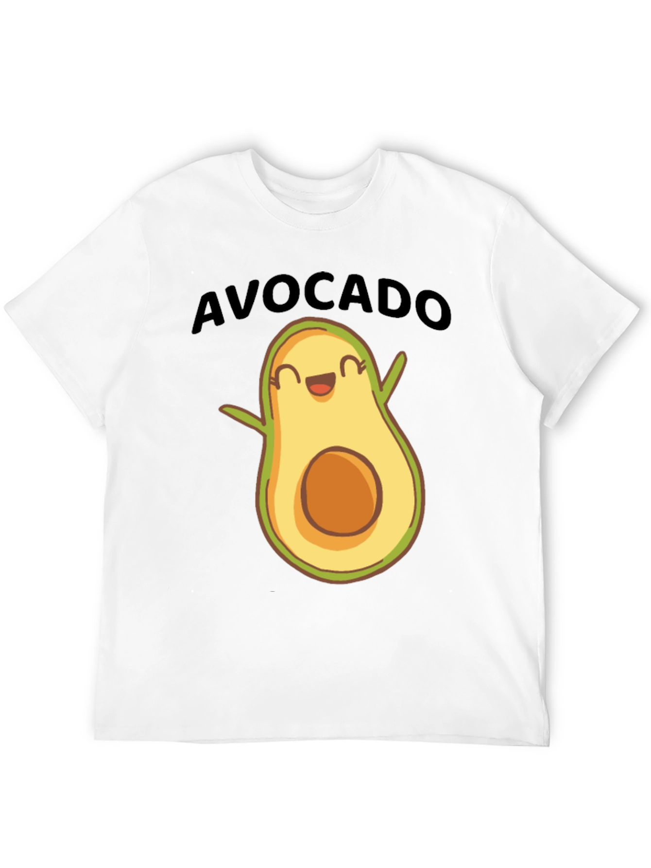 Cute Avocado T-Shirt - Whimsical Fruit Tee
